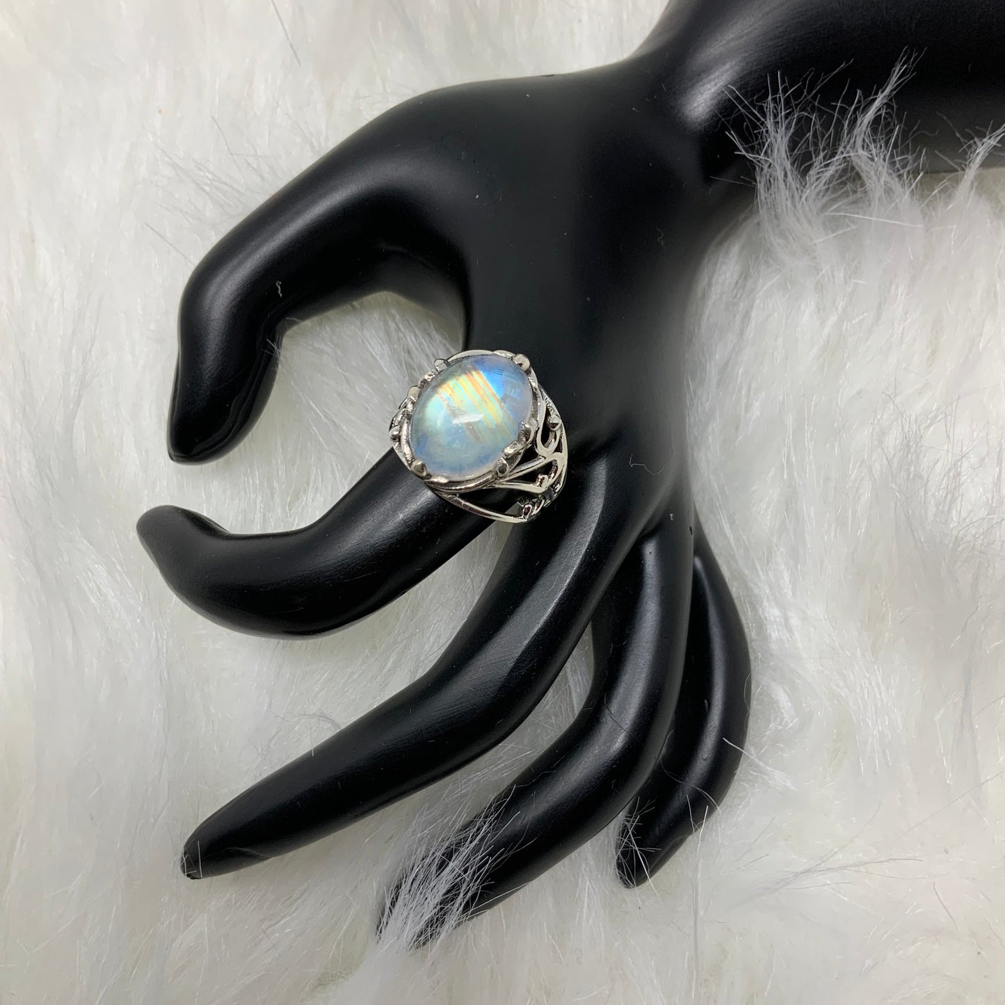 Moonstone Ring, size 10