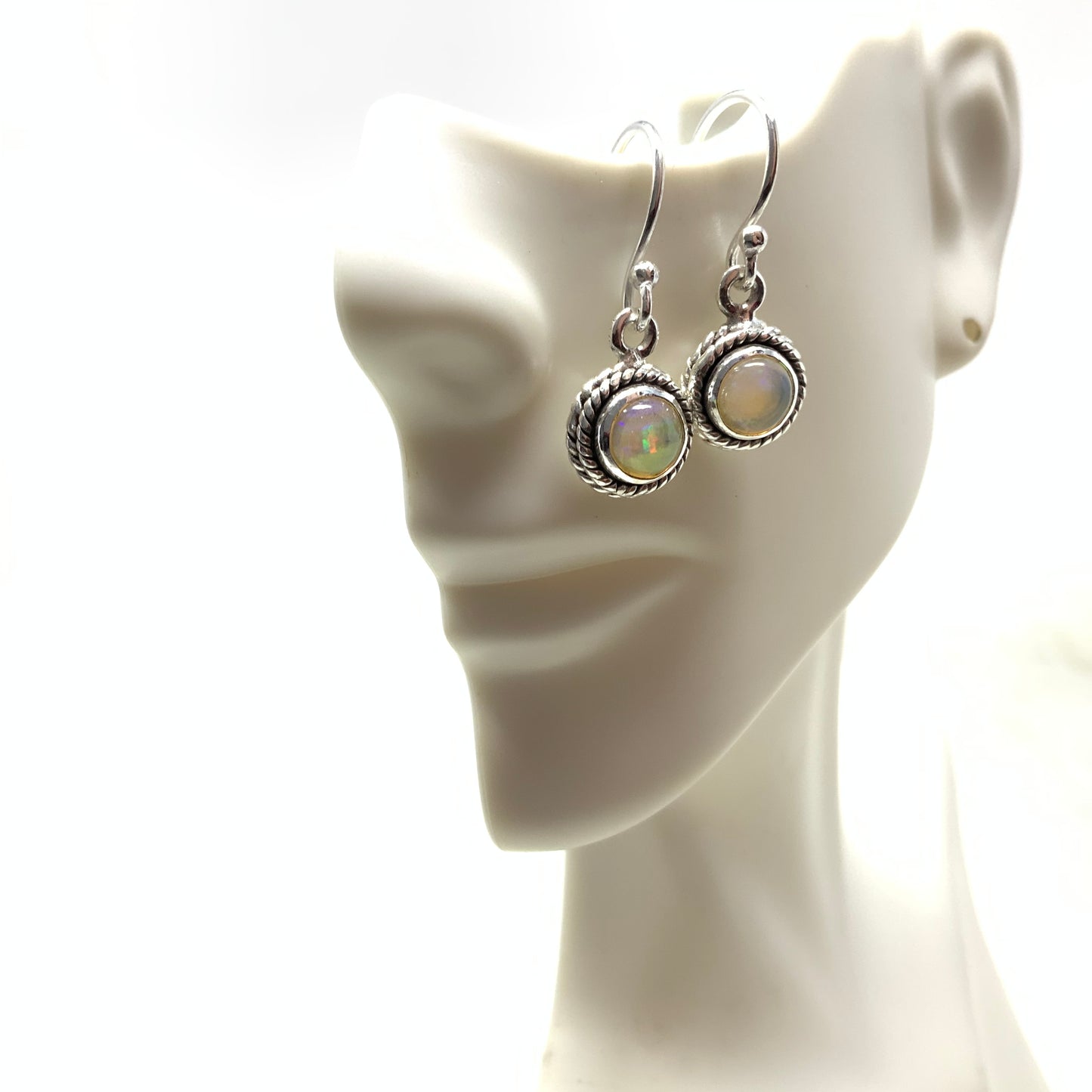 Ethiopian Opal Earrings