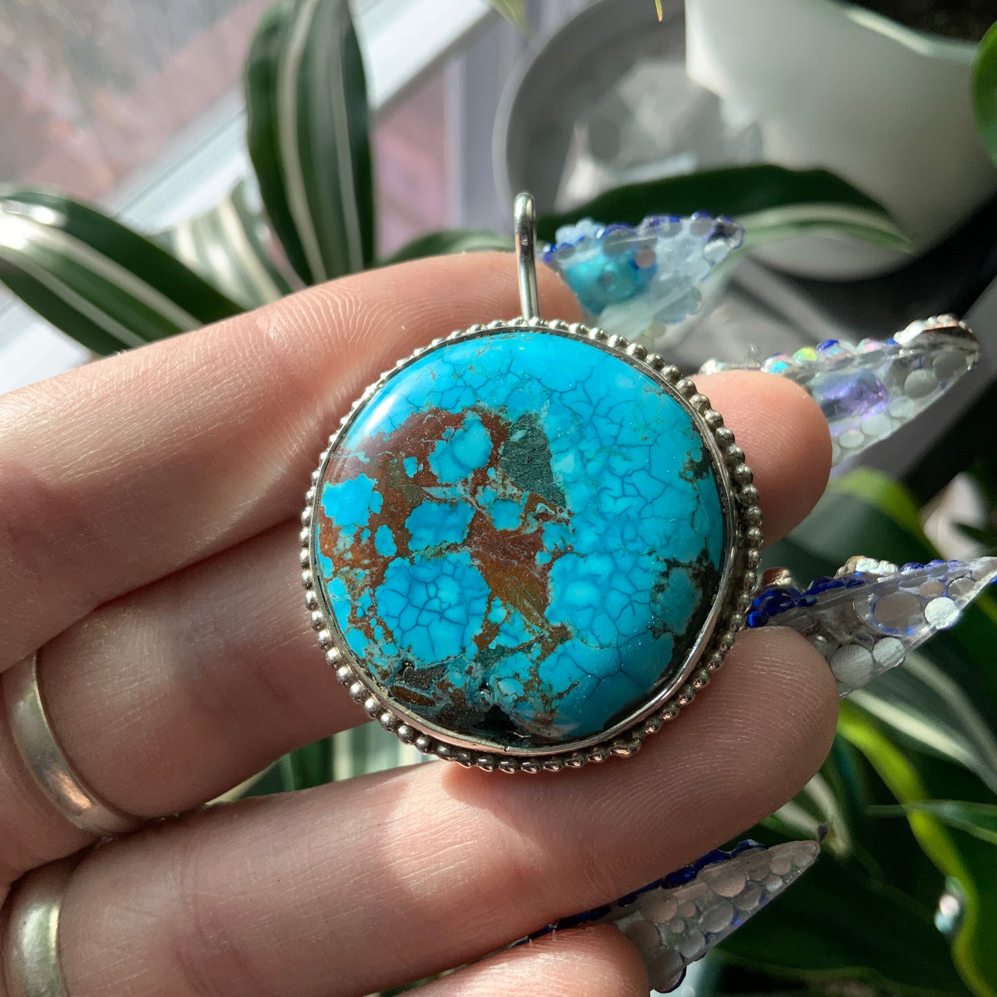 Kingman Turquoise Pendant