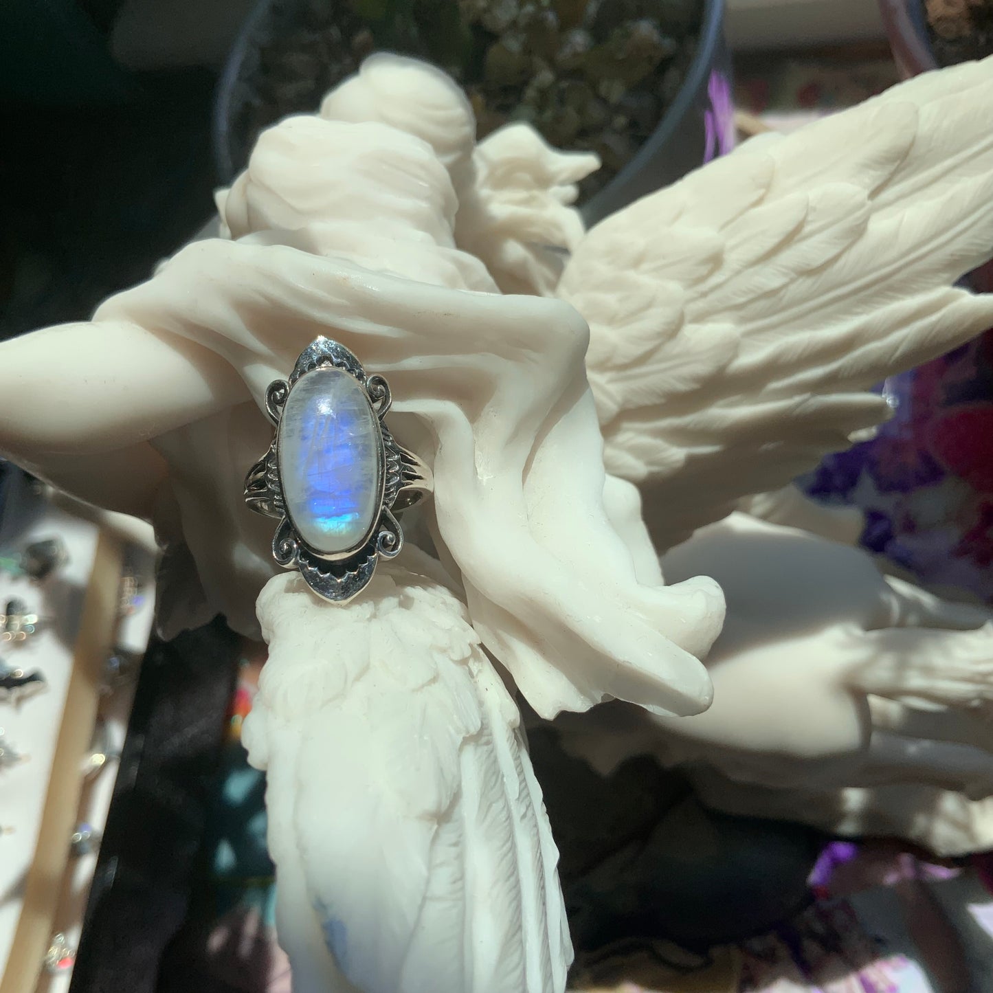 Moonstone Ring, size 7