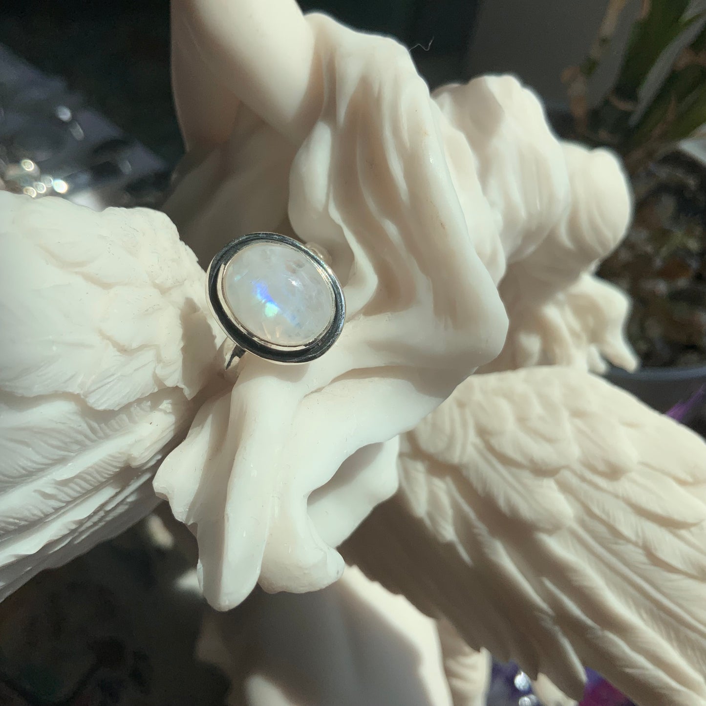 Moonstone Ring, size 7