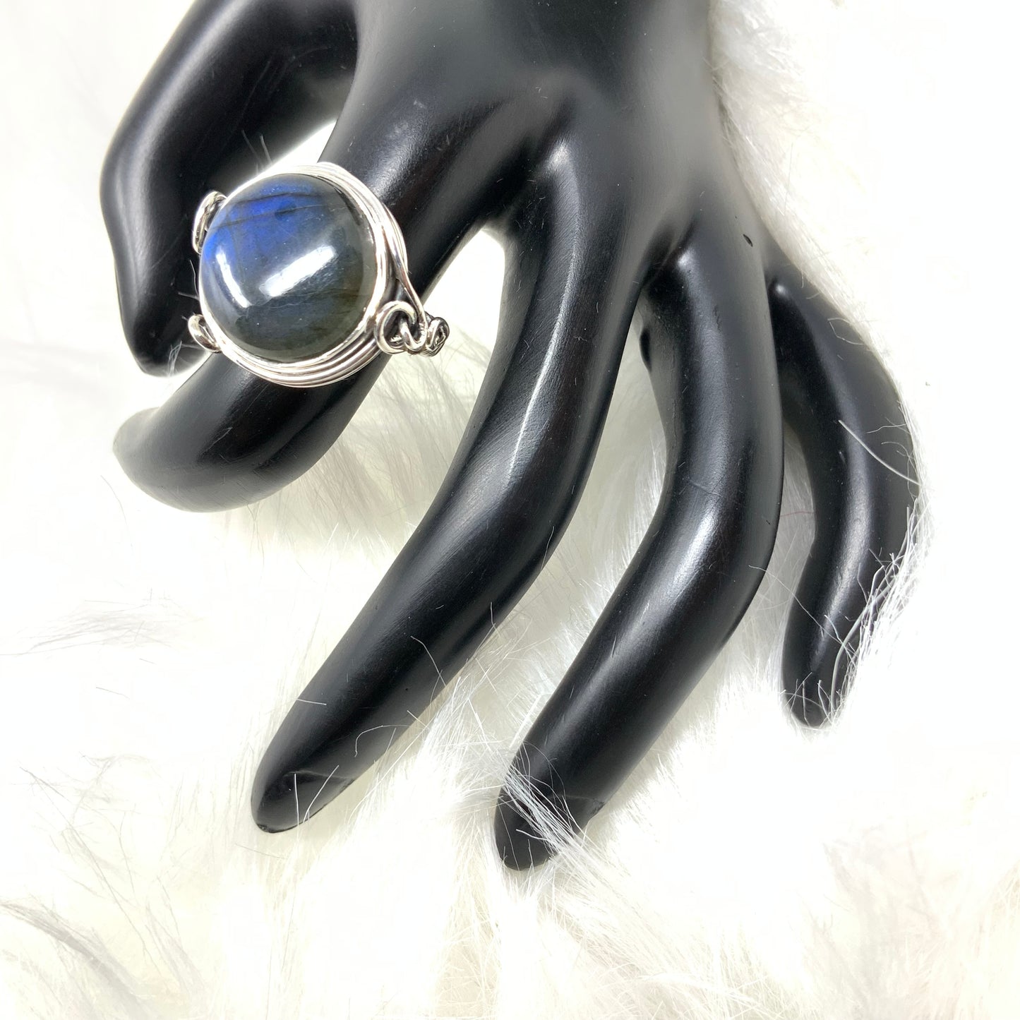 Labradorite Ring, size 7