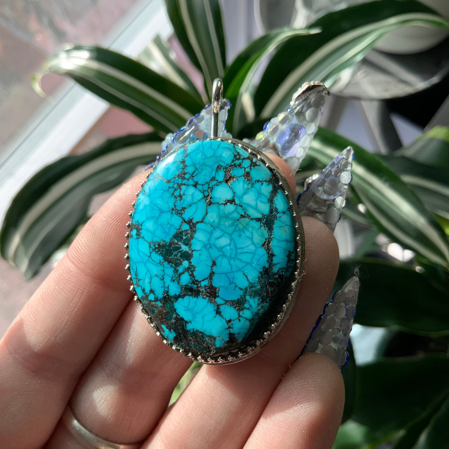 Kingman Turquoise Pendant