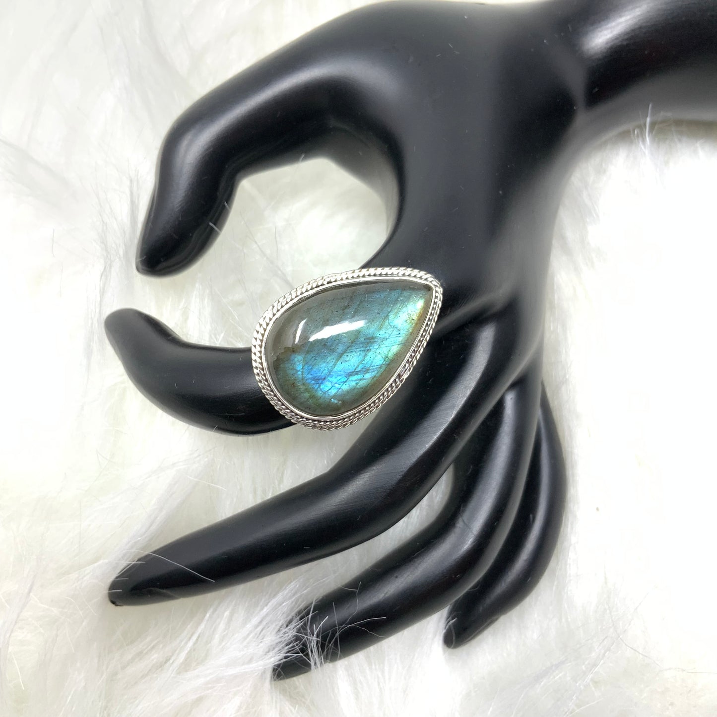 Labradorite Ring, size 7