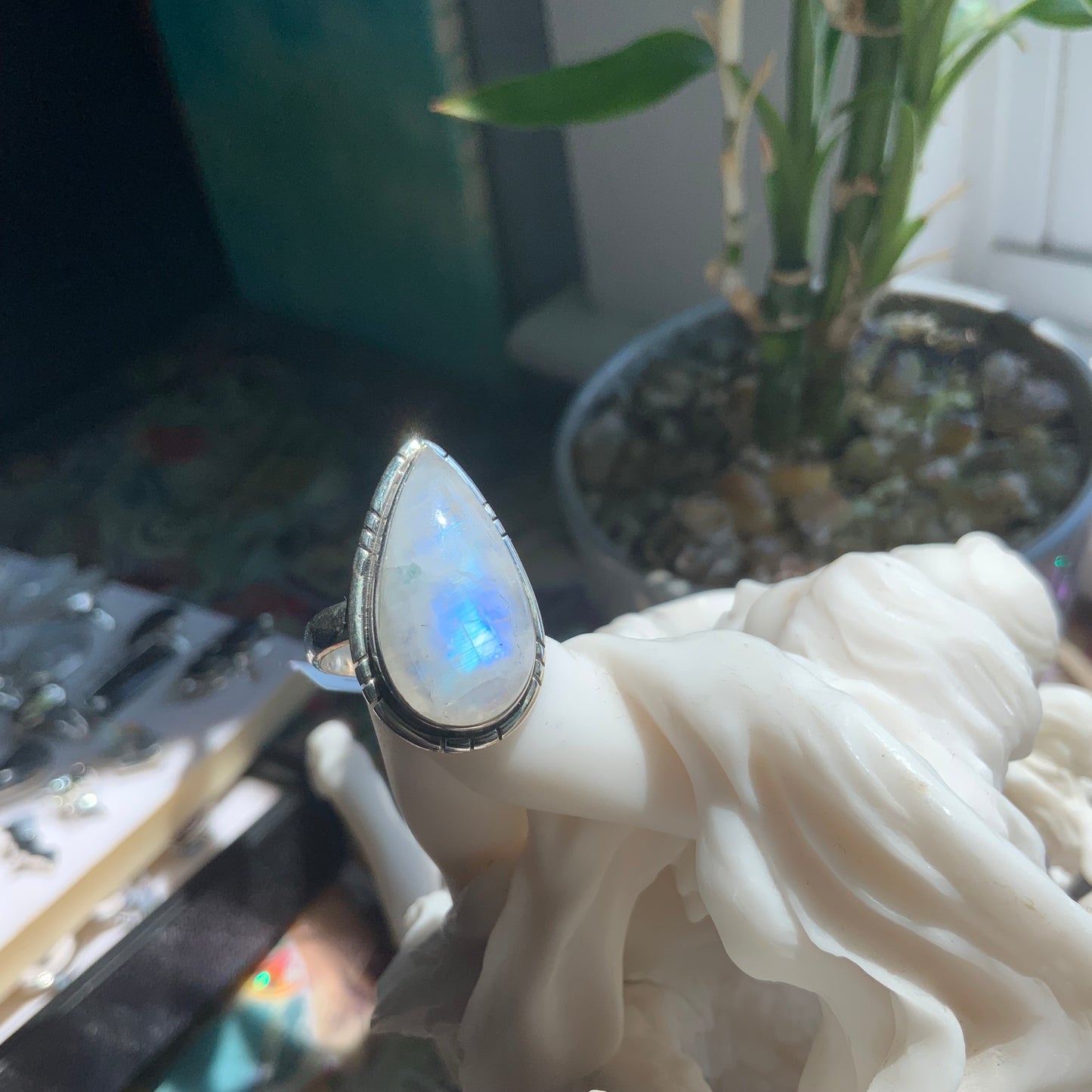 Moonstone Ring, size 7