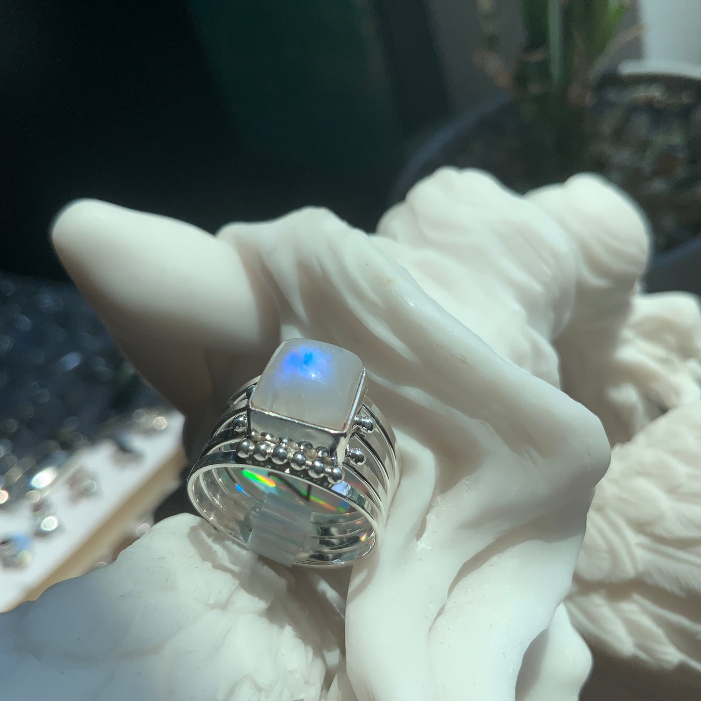 Moonstone Ring, size 7
