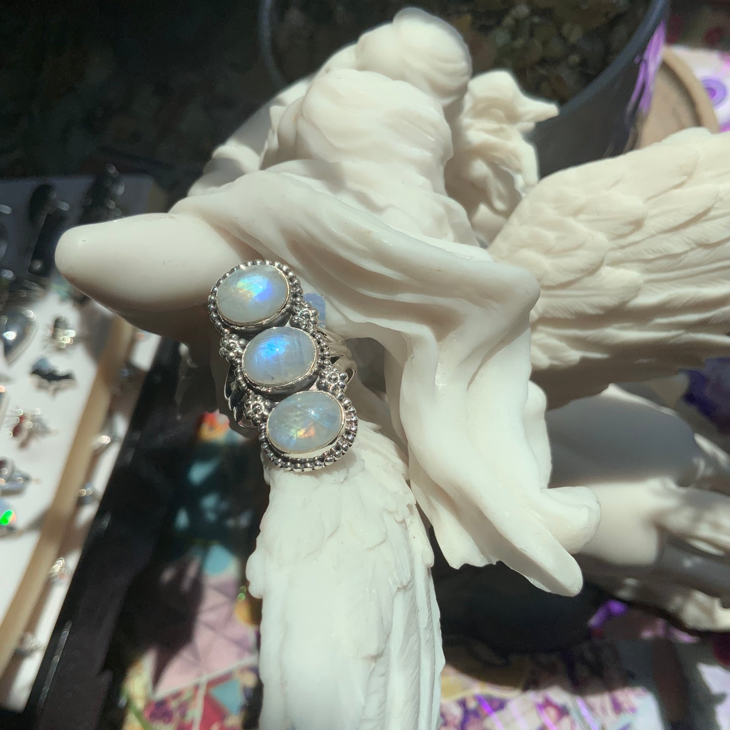 Moonstone Ring, size 7