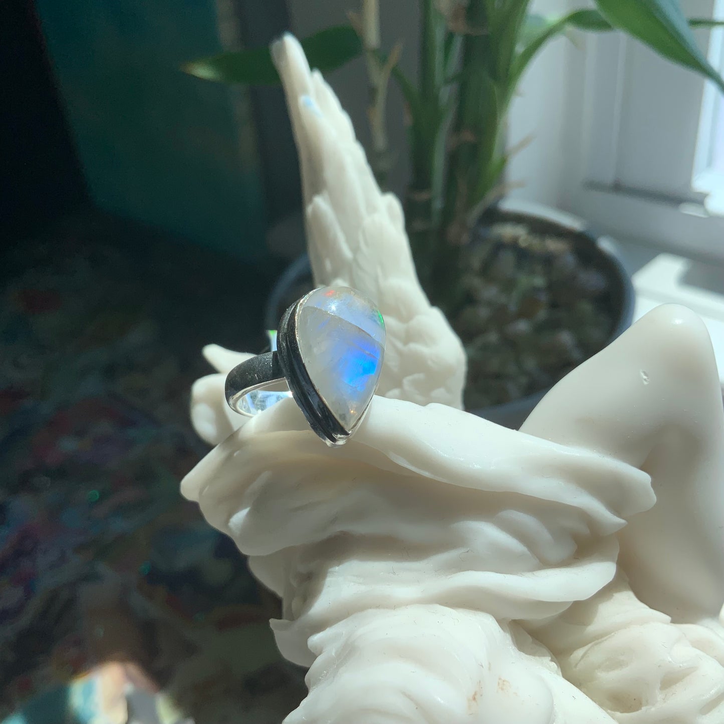 Moonstone Ring, size 5