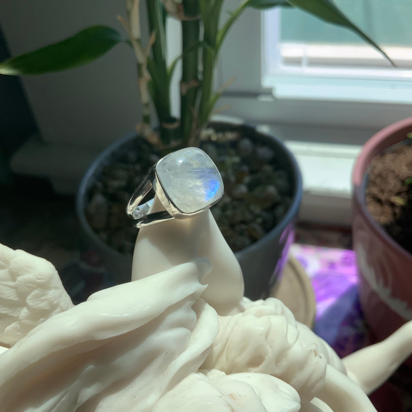 Moonstone Ring, size 5