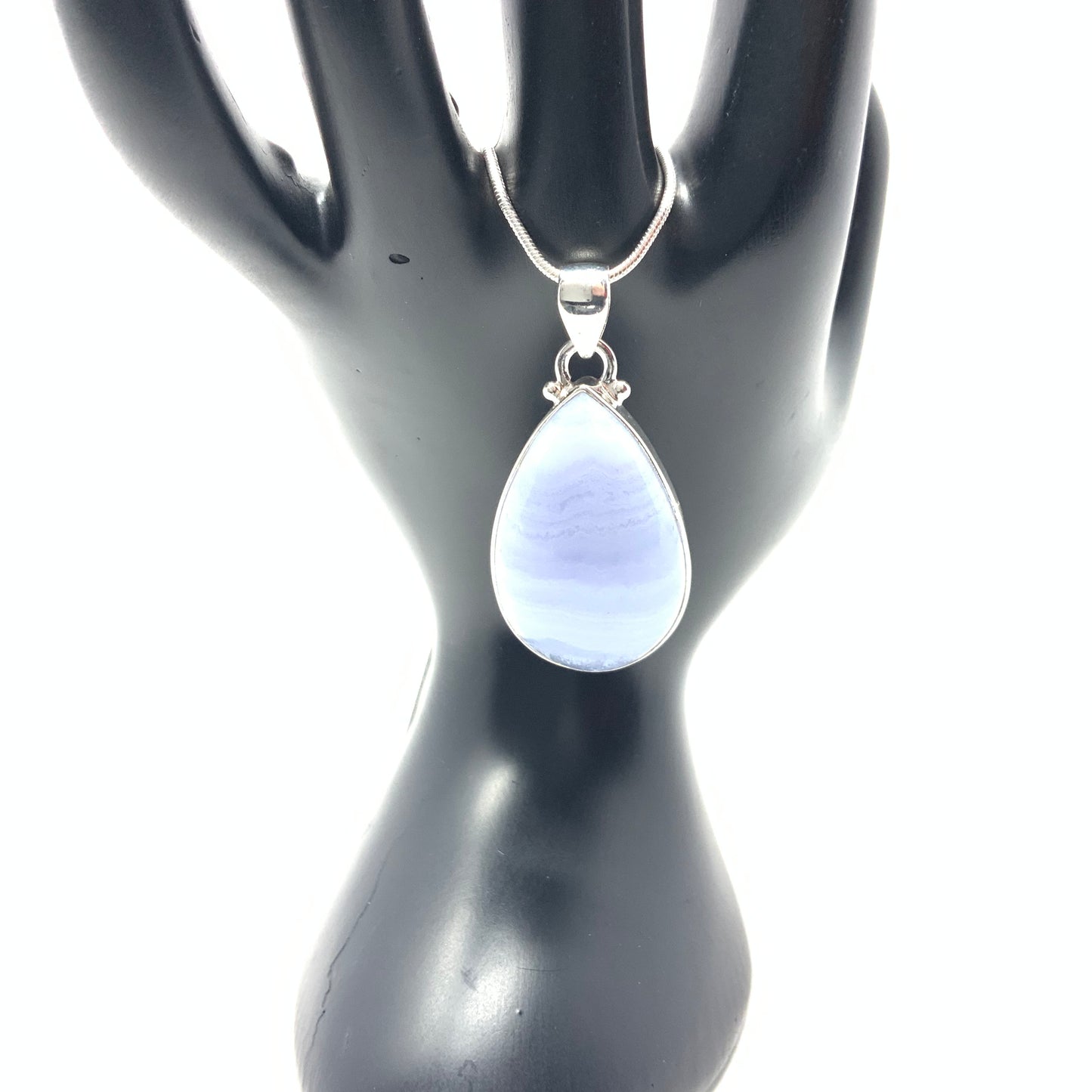 Blue Lace Agate Pendant