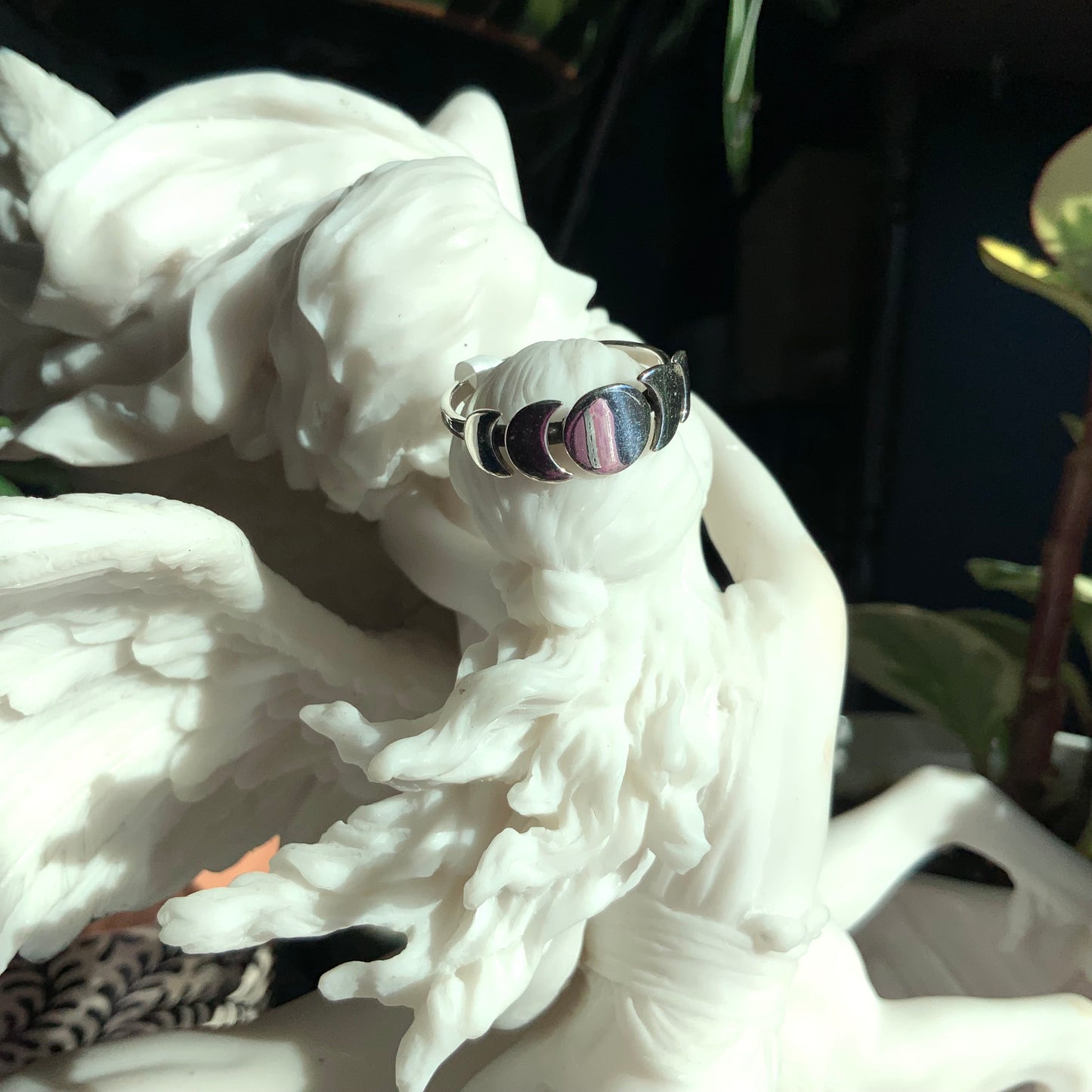 Moon Phase Ring, sizes 8&10