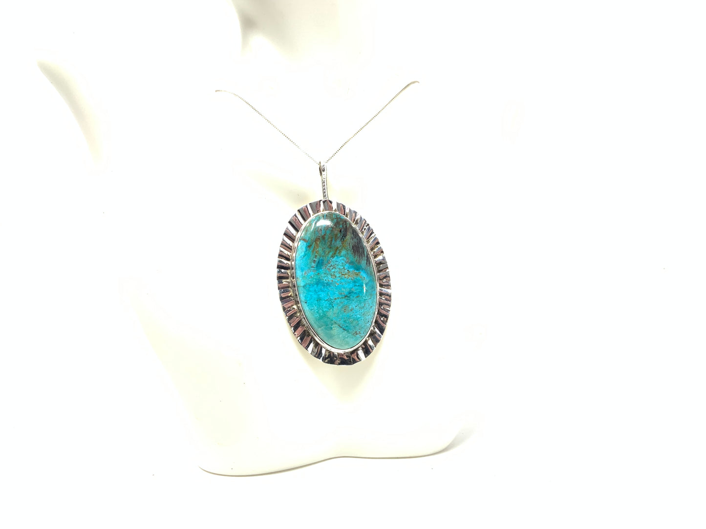 San Xavier Turquoise Pendant