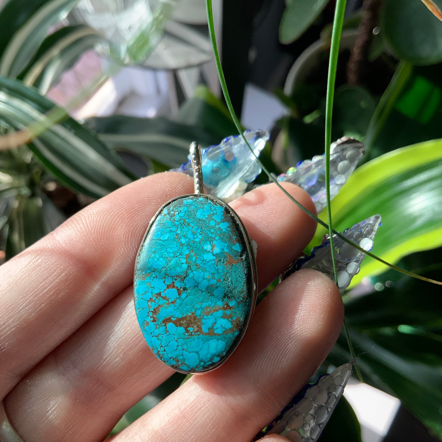 Kingman Turquoise Pendant