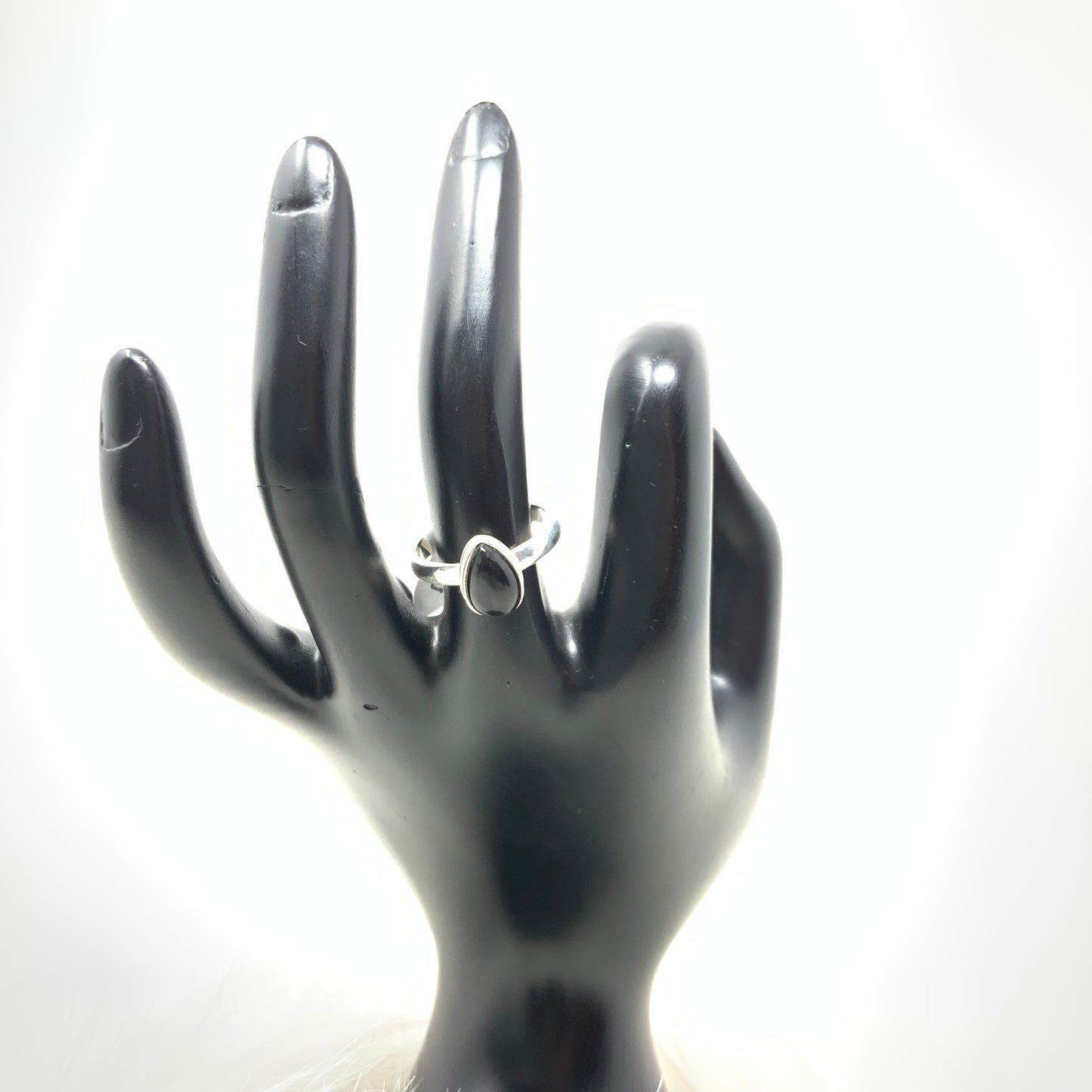Black Onyx Ring, size 7