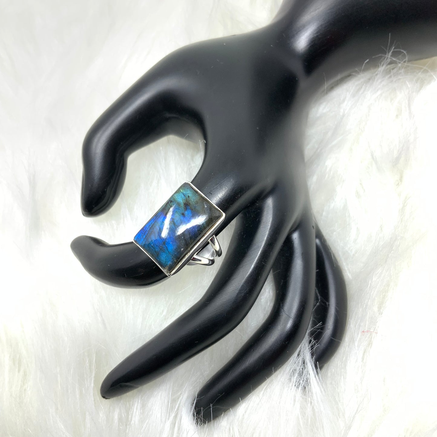 Labradorite Ring, size 9