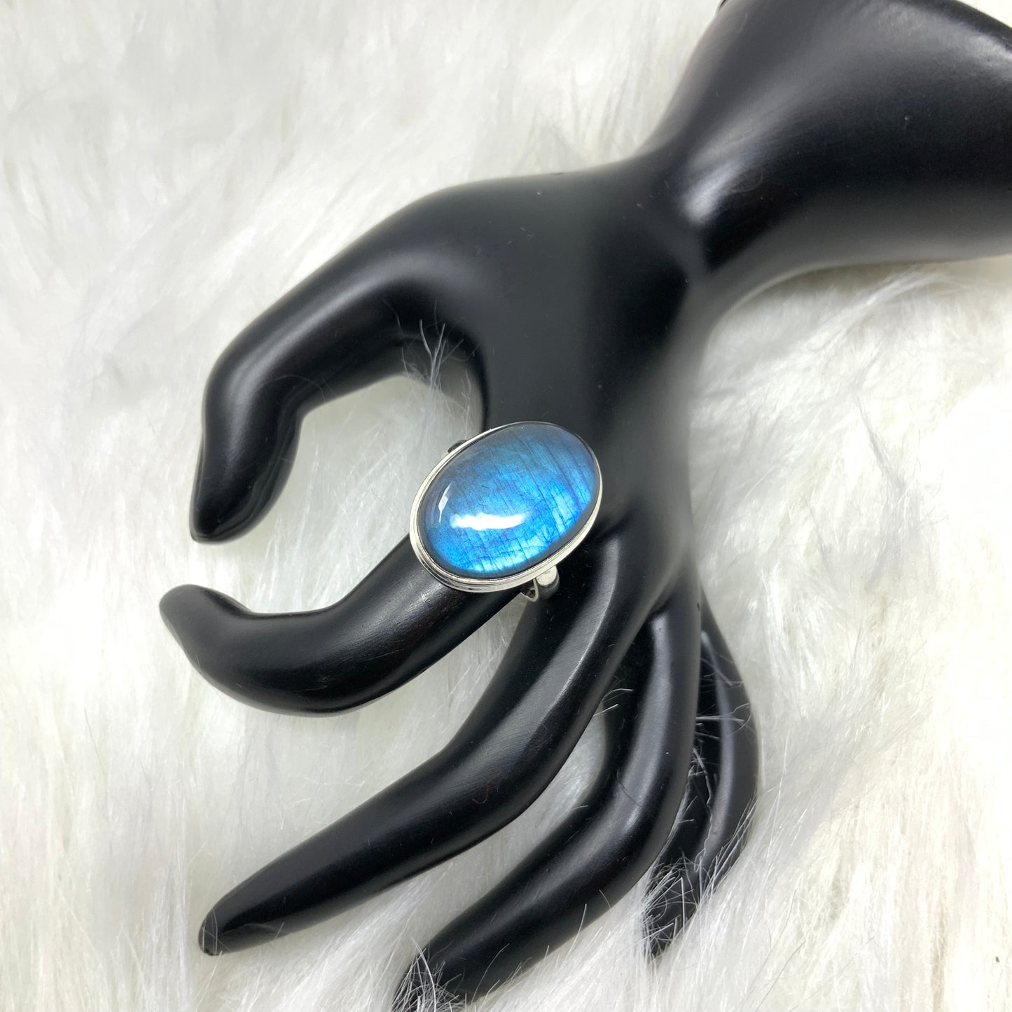 Labradorite Ring, size 11