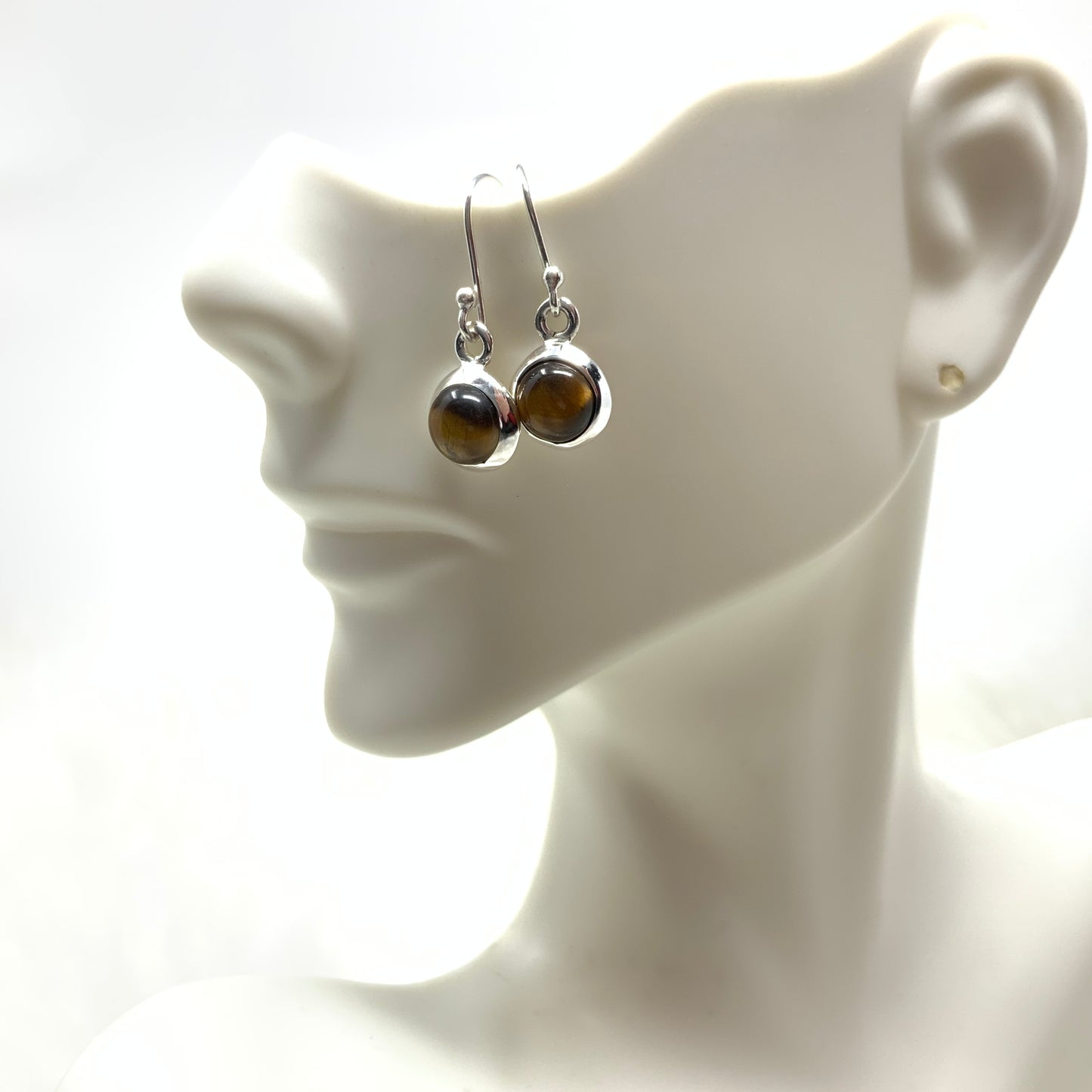Tigers Eye Earrings