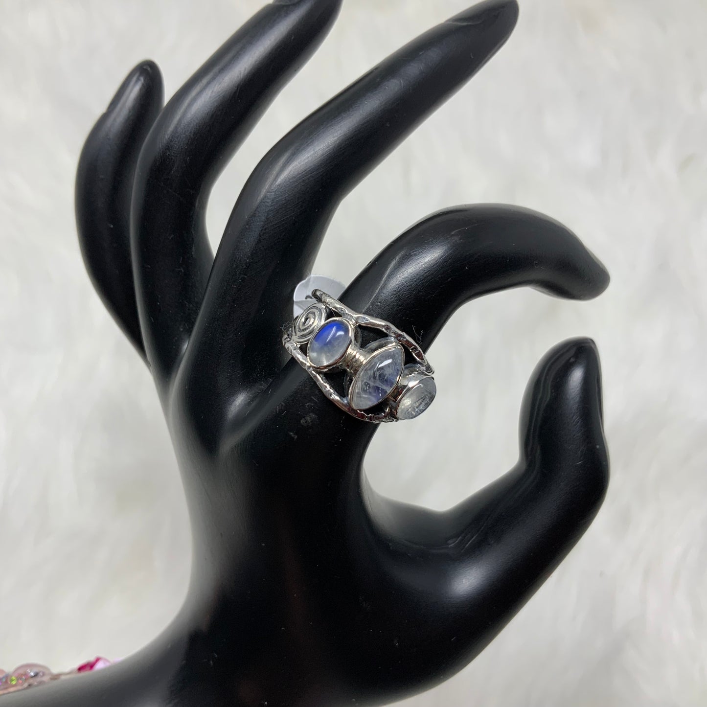 Moonstone Ring, size 8