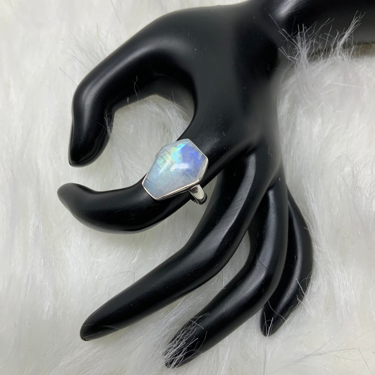 Moonstone Ring, size 8