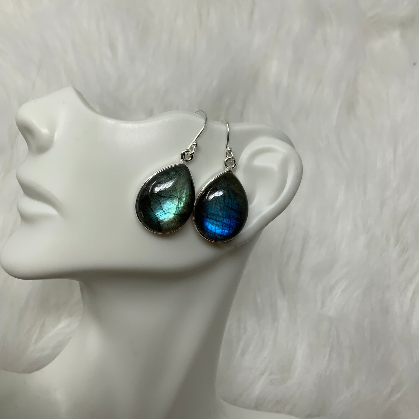 Labradorite Earrings