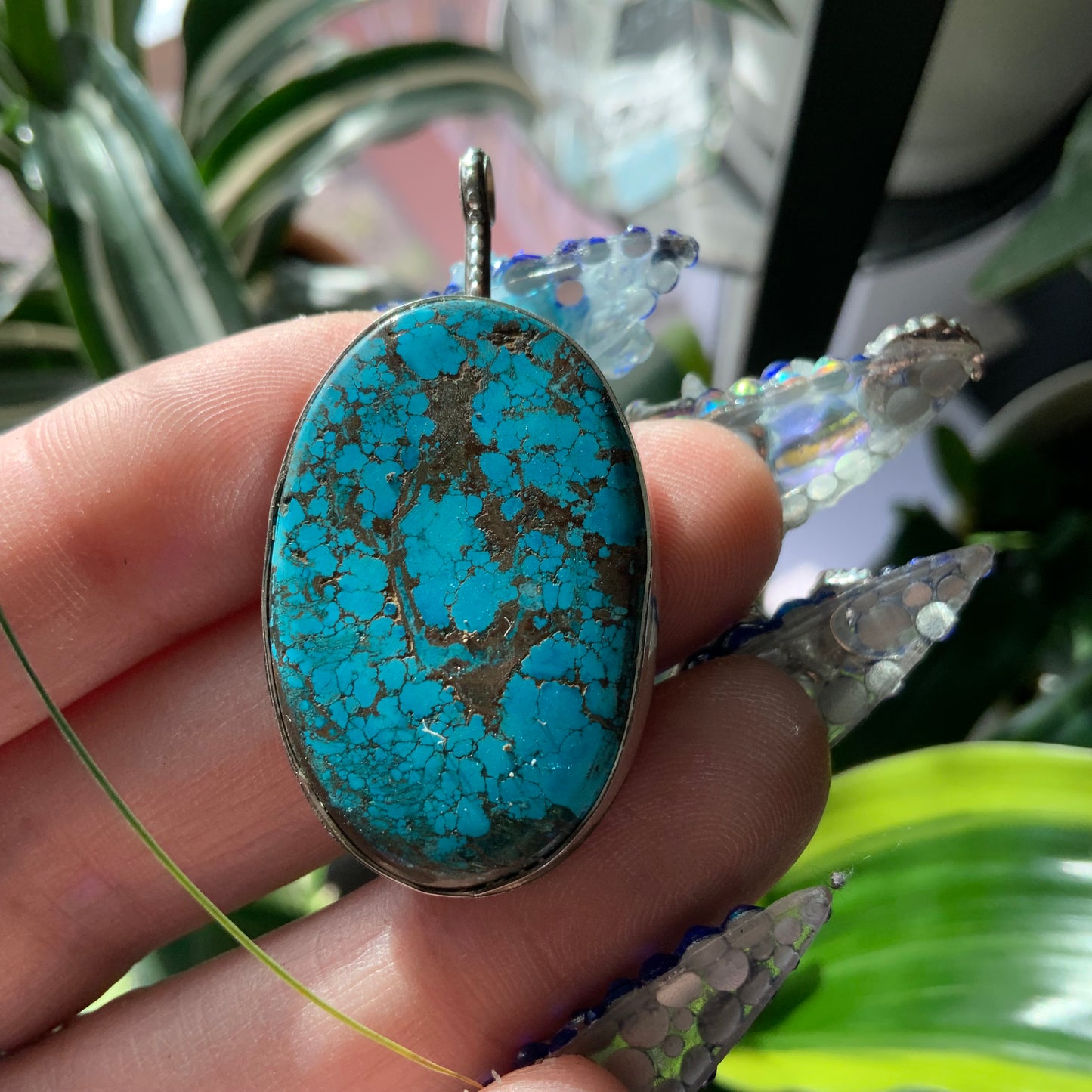 Kingman Turquoise Pendant