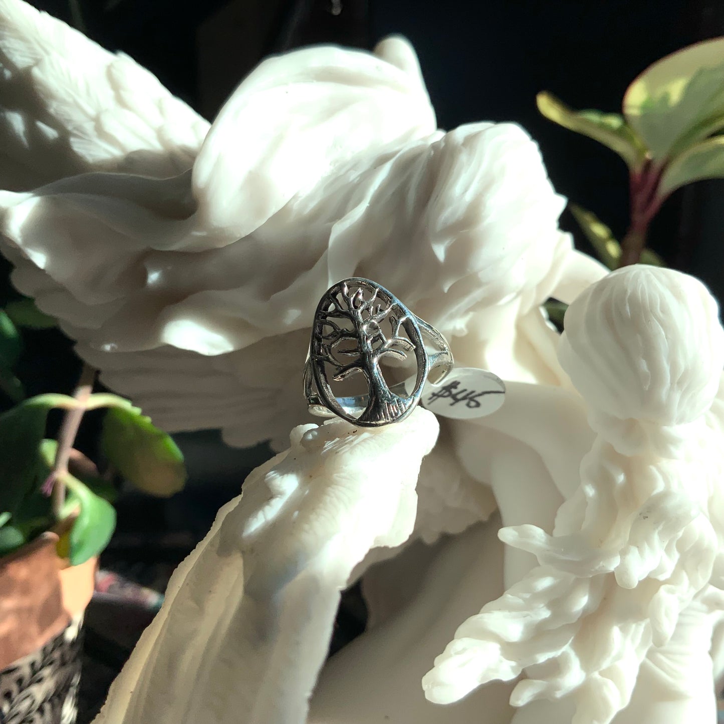 Tree of Life Ring, size 8