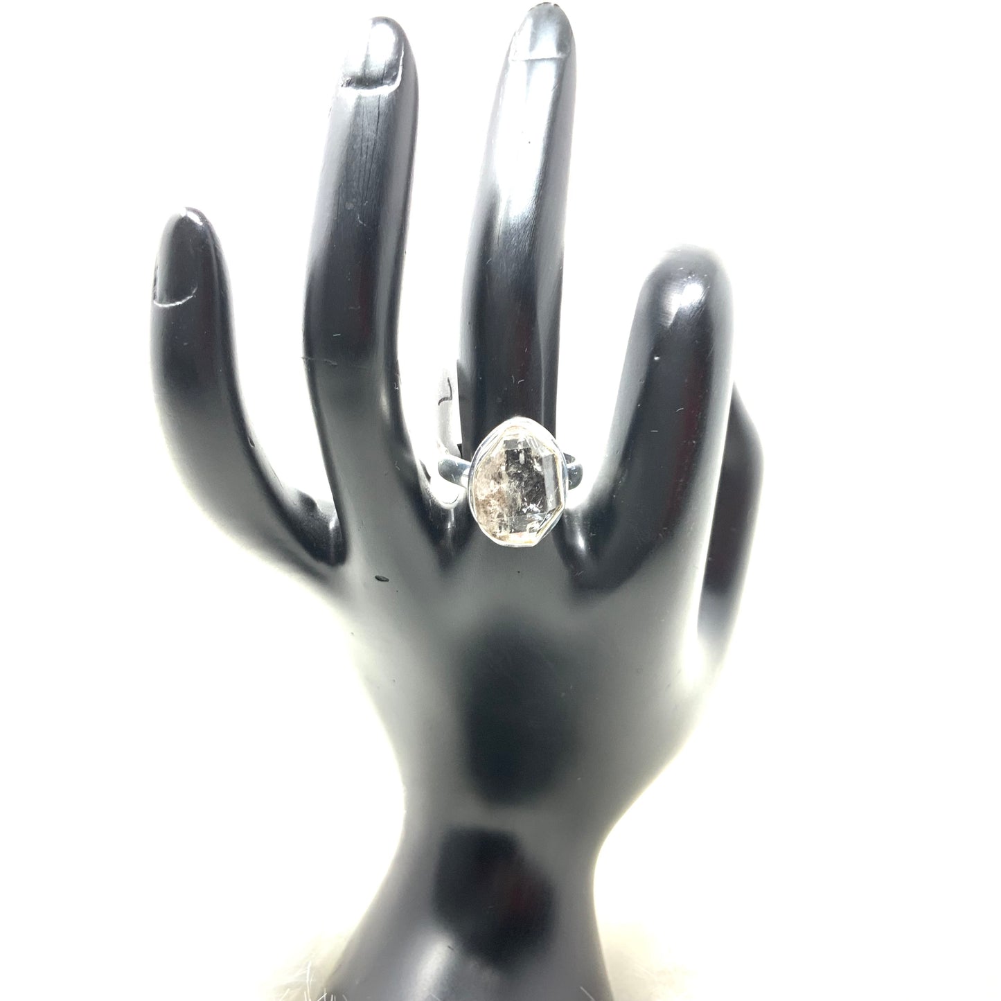 Herkimer Diamond Ring, size 7