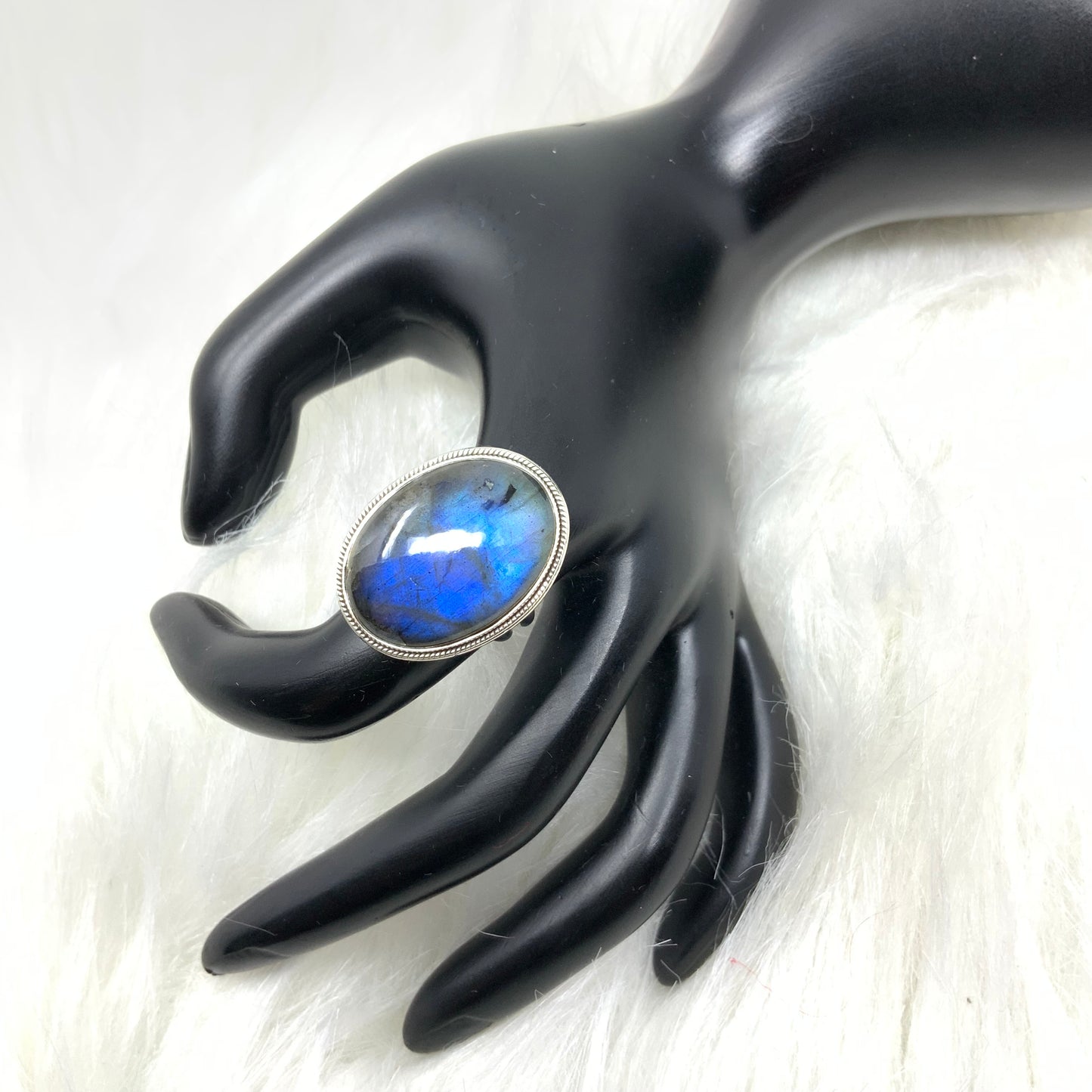 Labradorite Ring, size 10