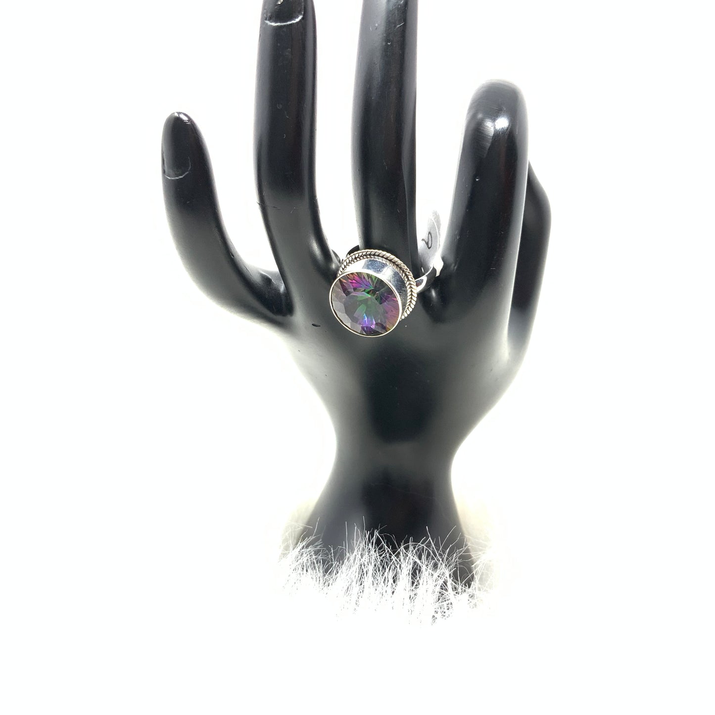 Mystic Topaz Ring, size 9
