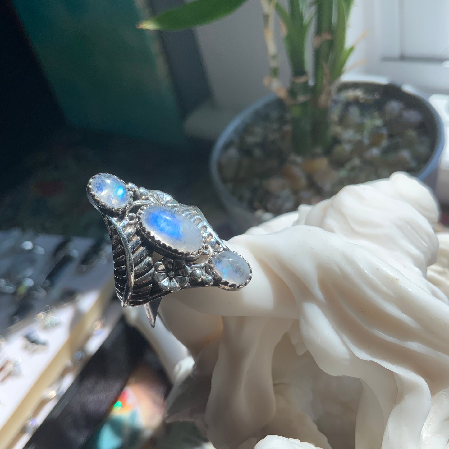 Moonstone Ring, size 7