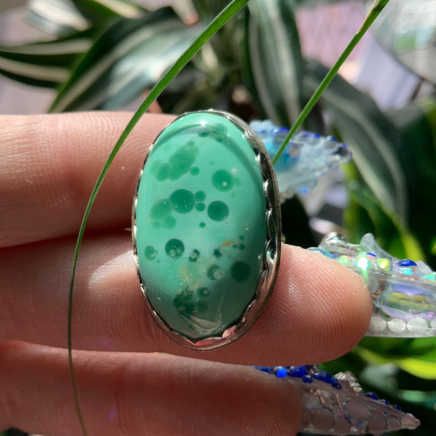 Variscite Ring, size 8