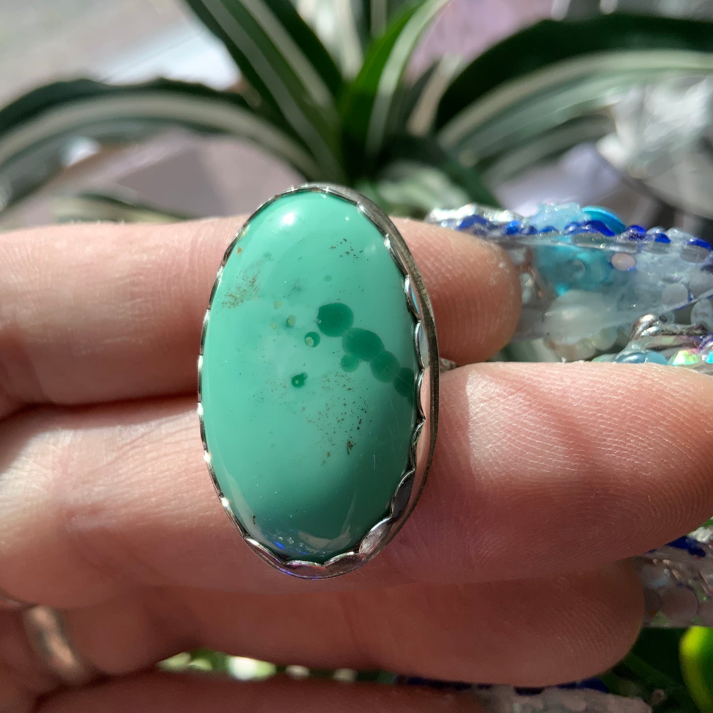Variscite Ring, size 10