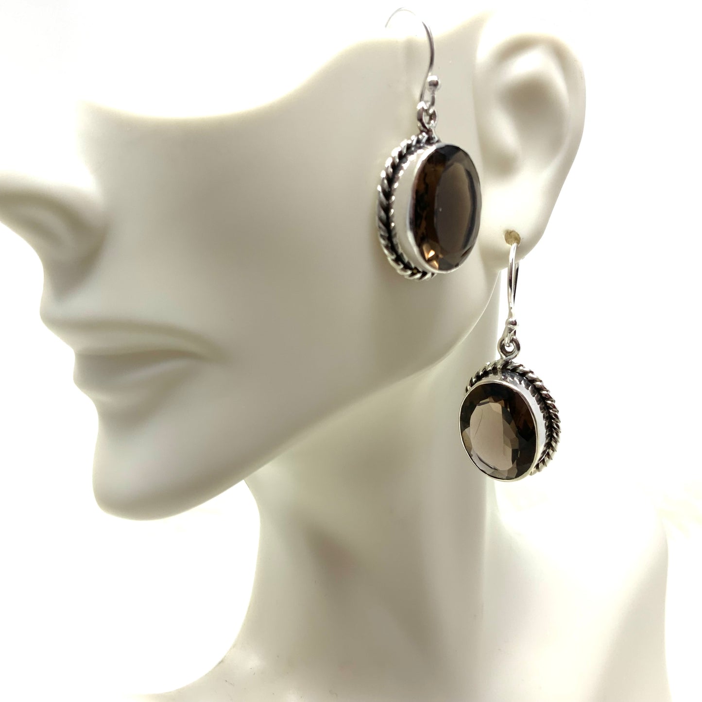 Smoky Quartz Earrings