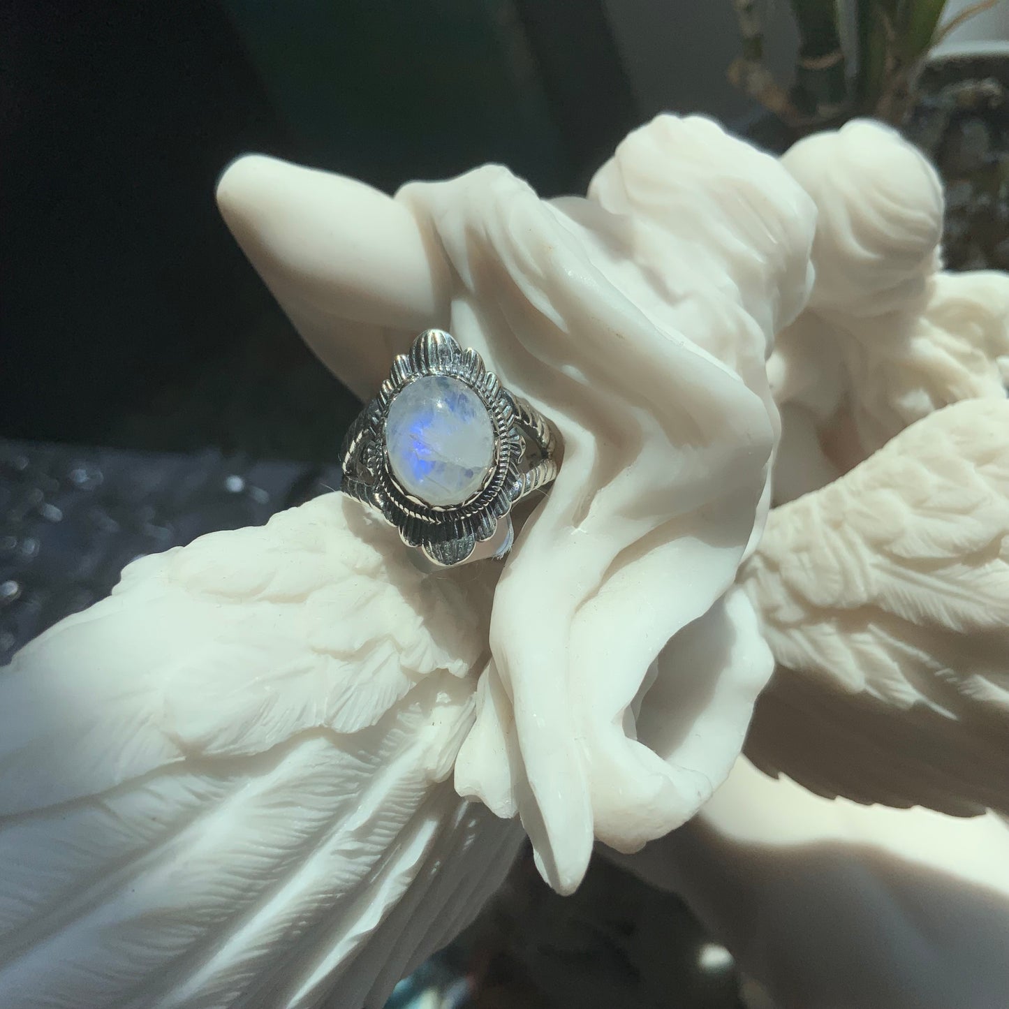 Moonstone Ring, size 7