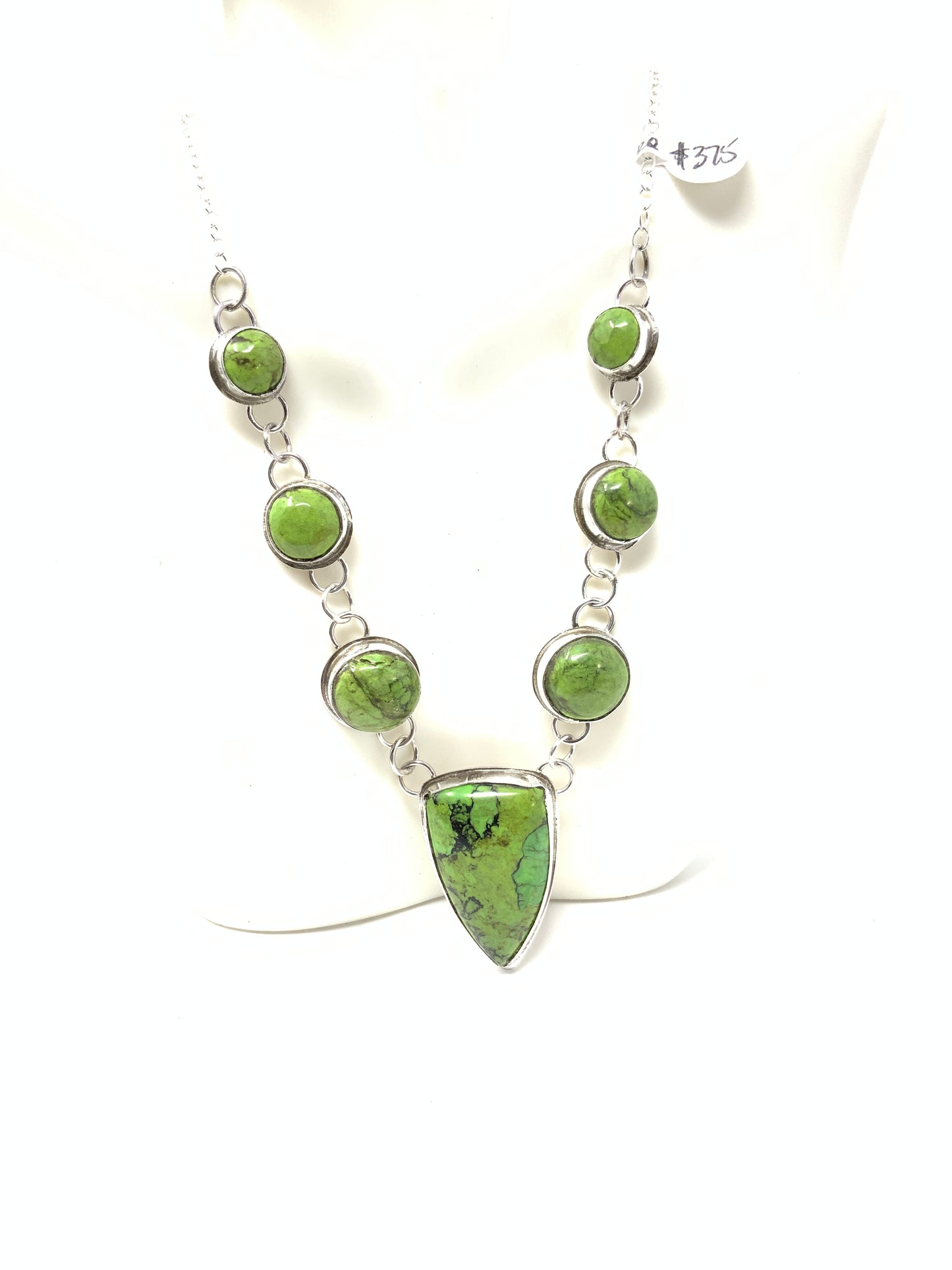 Green Mojave Turquoise Necklace