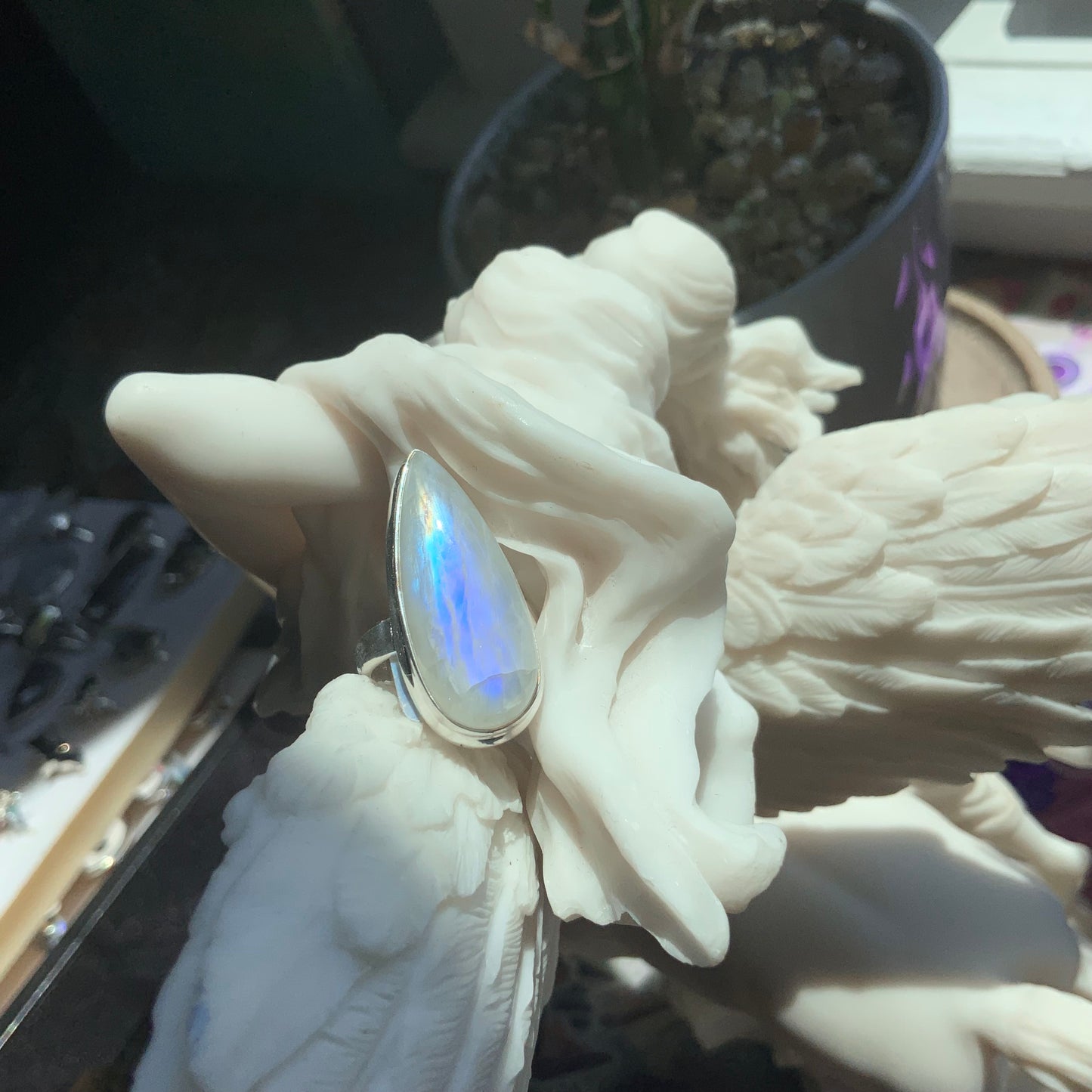 Moonstone Ring, size 6