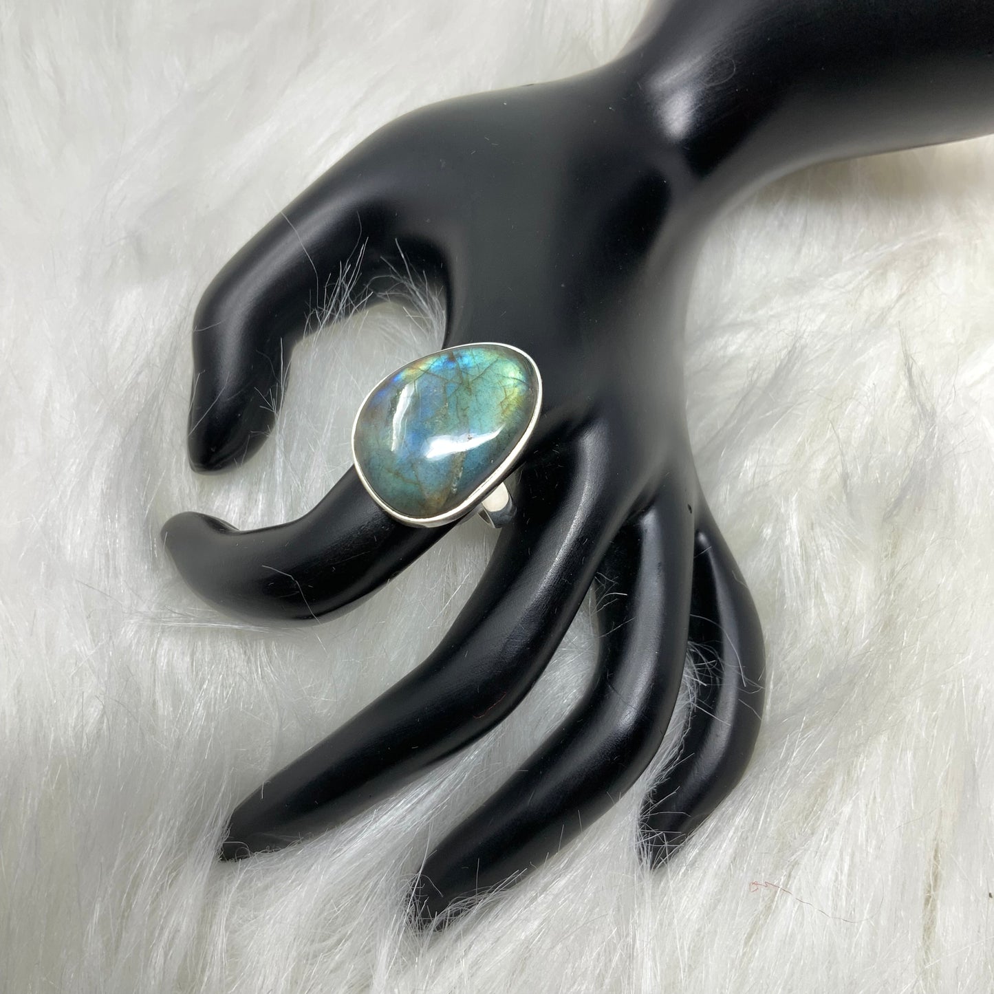 Labradorite Ring, size 11