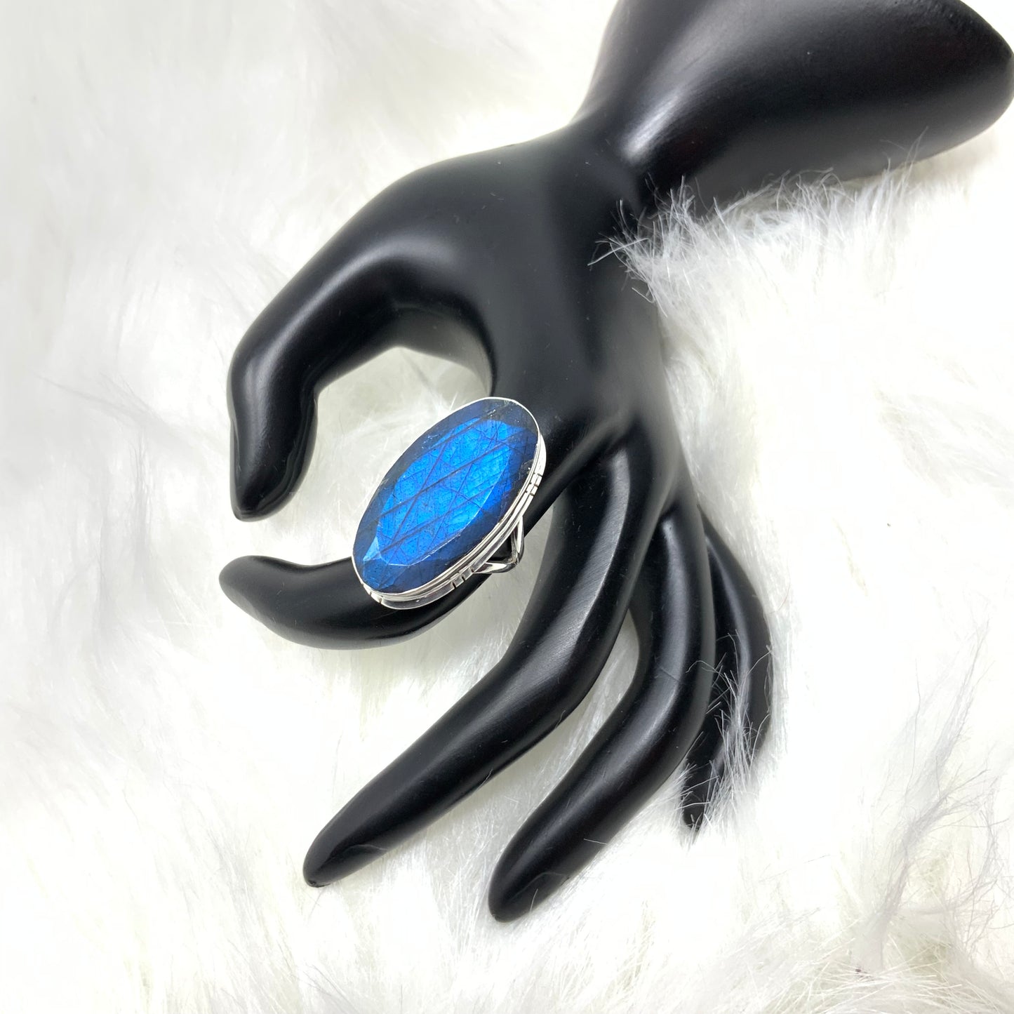 Labradorite Ring, size 8