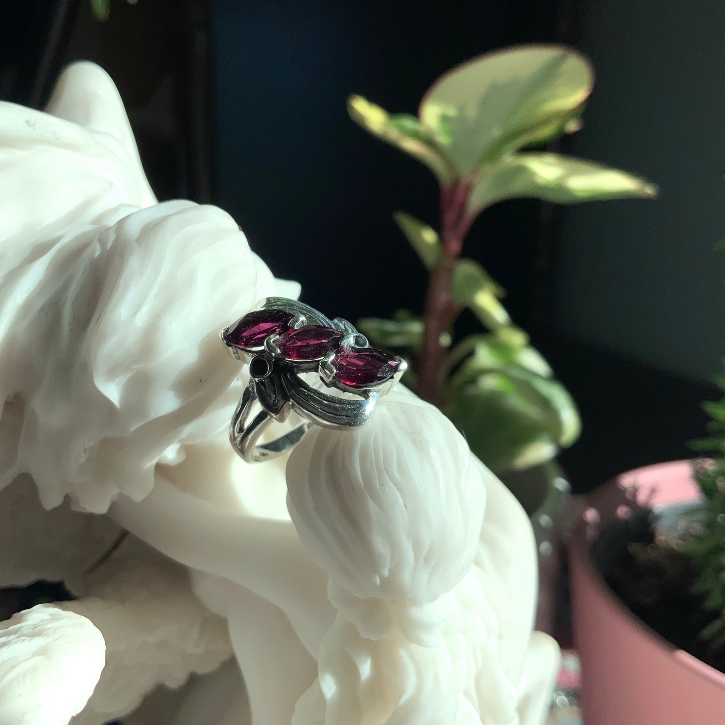 Garnet Ring, size 7