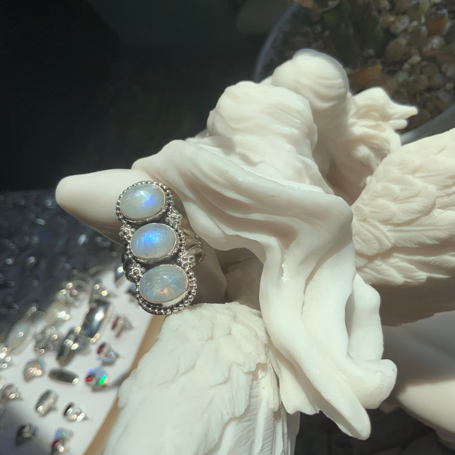 Moonstone Ring, size 7