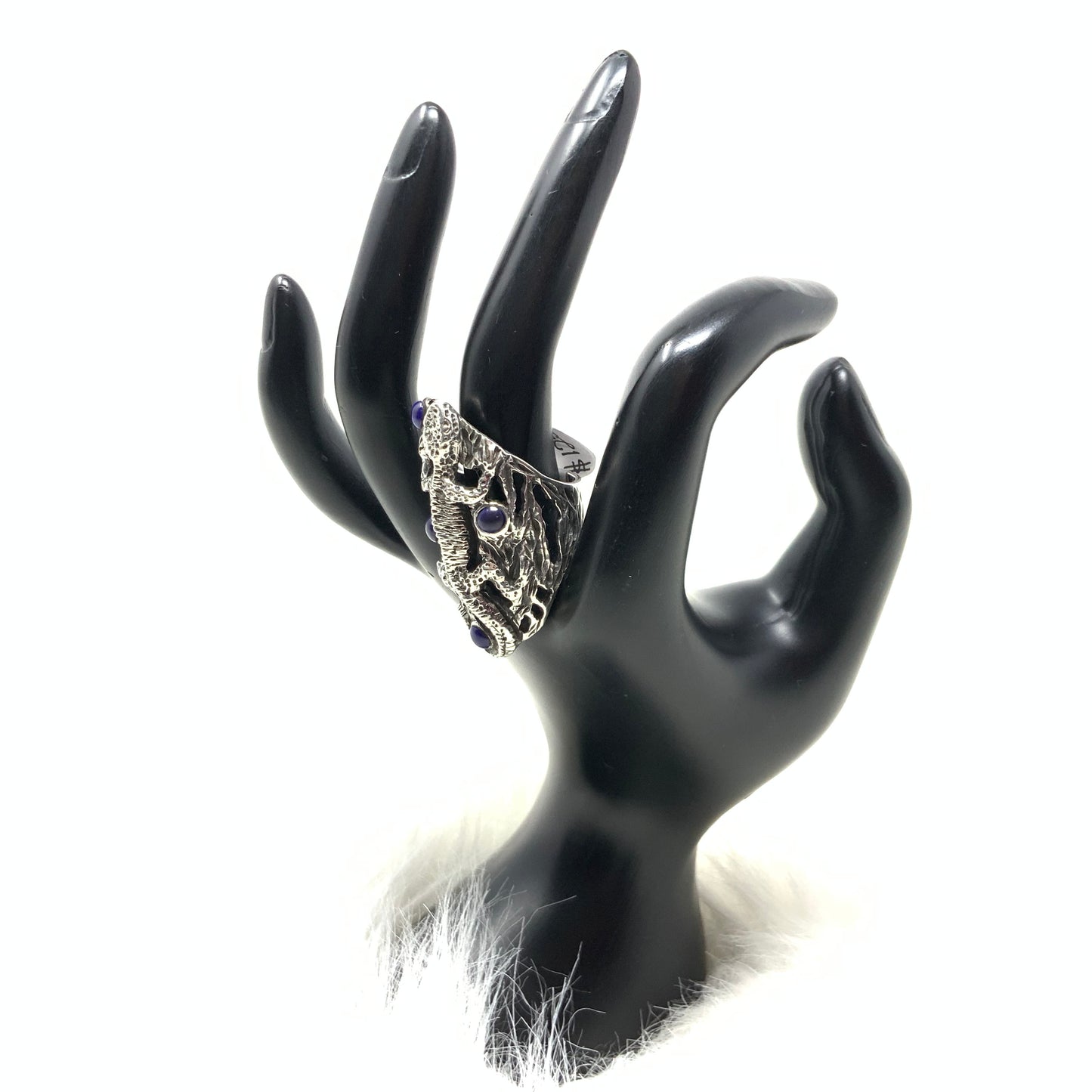 Lizard Statement Ring, size 9