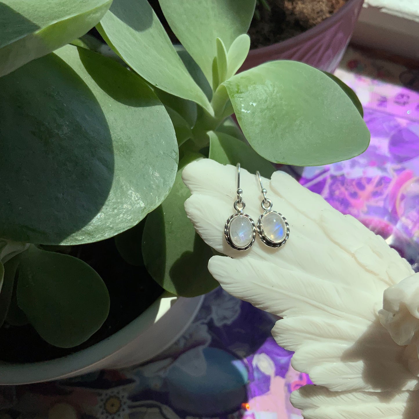 Moonstone Earrings