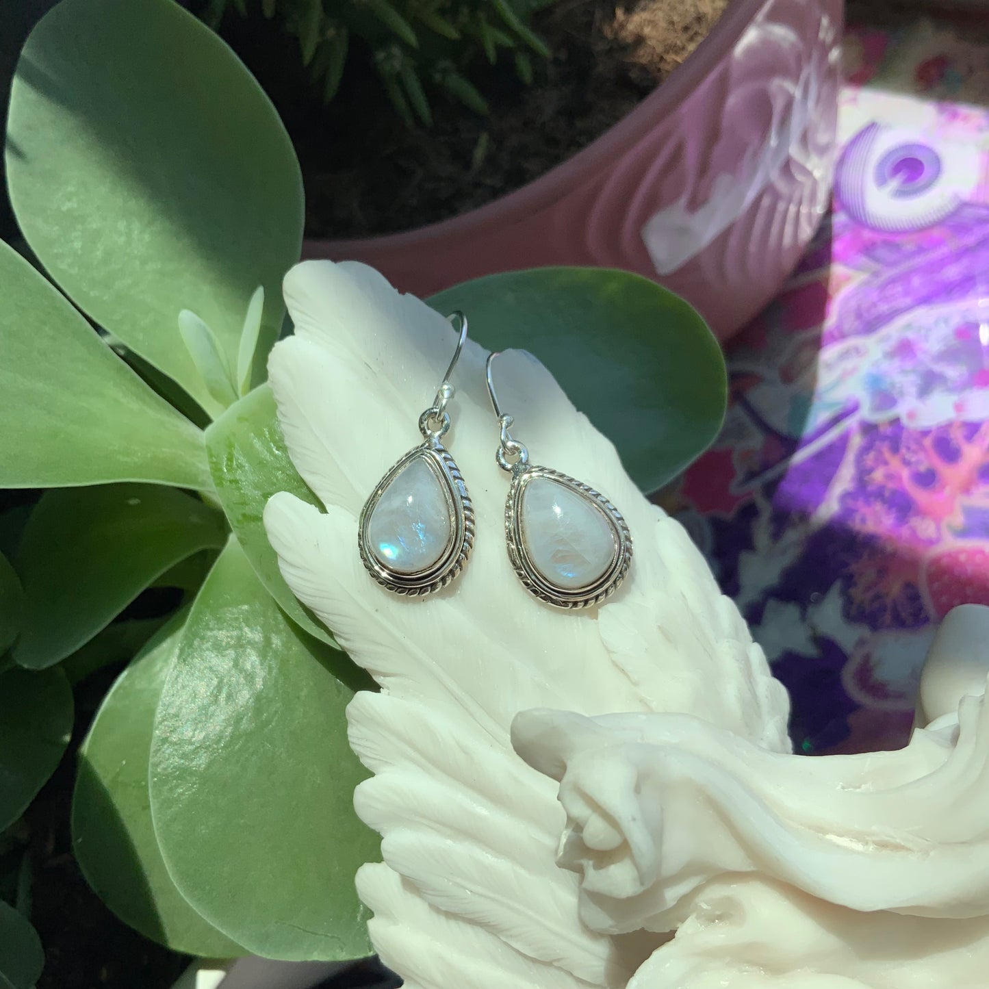 Moonstone Earrings