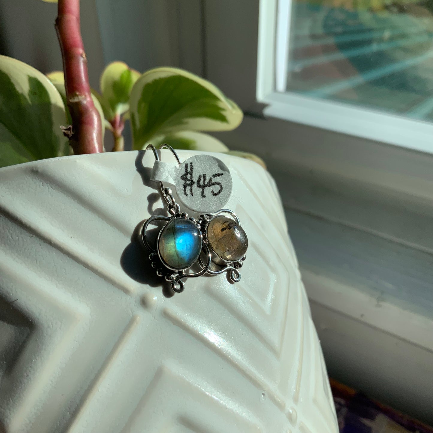 Labradorite Earrings