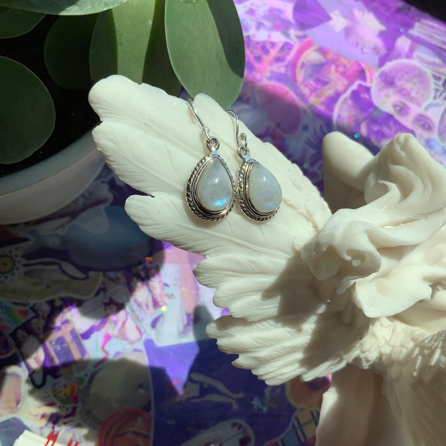 Moonstone Earrings