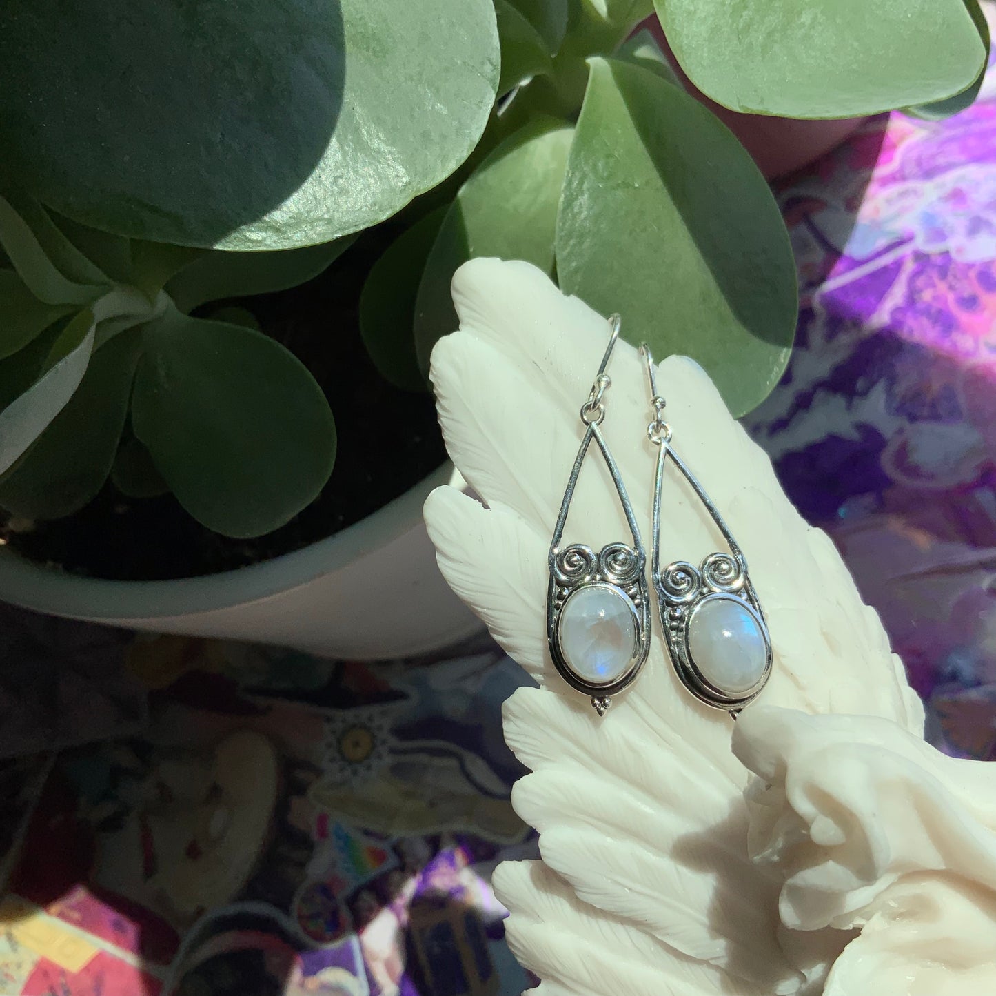 Moonstone Earrings