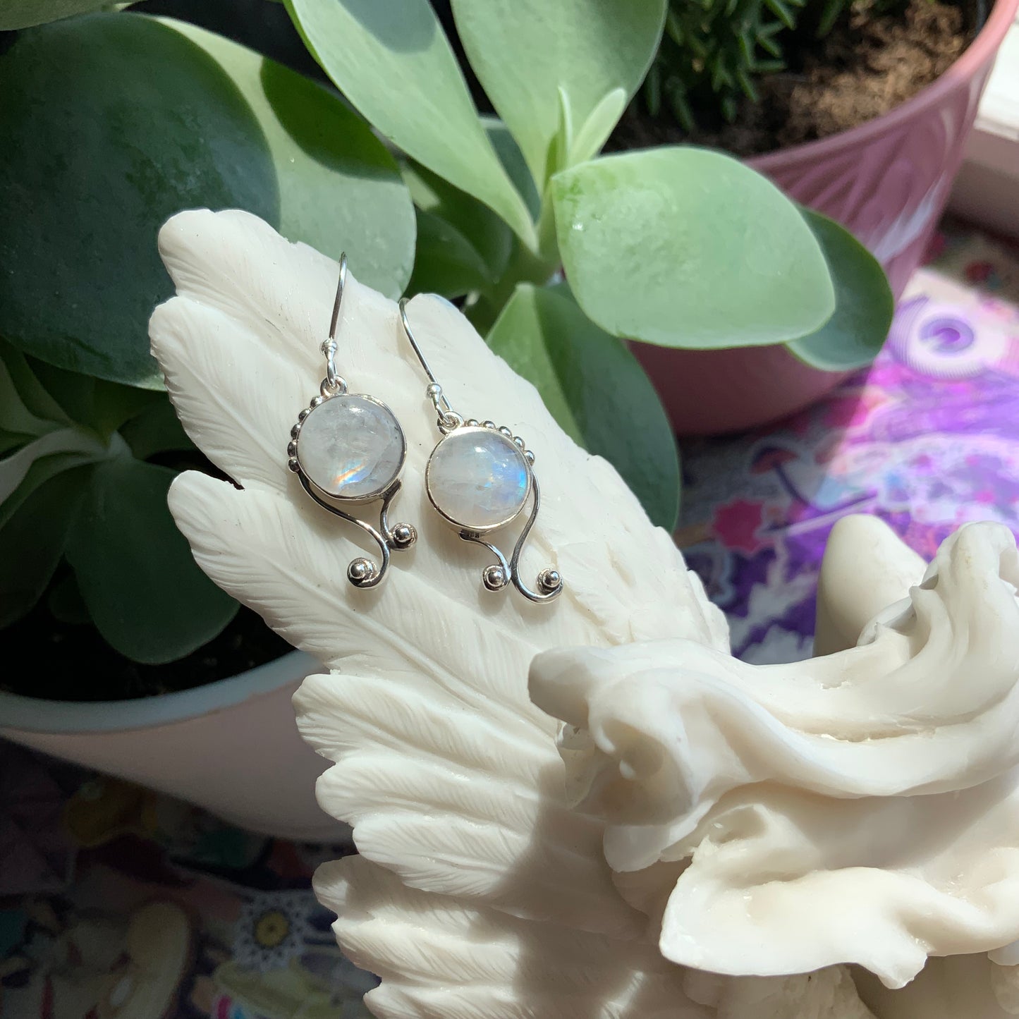 Moonstone Earrings