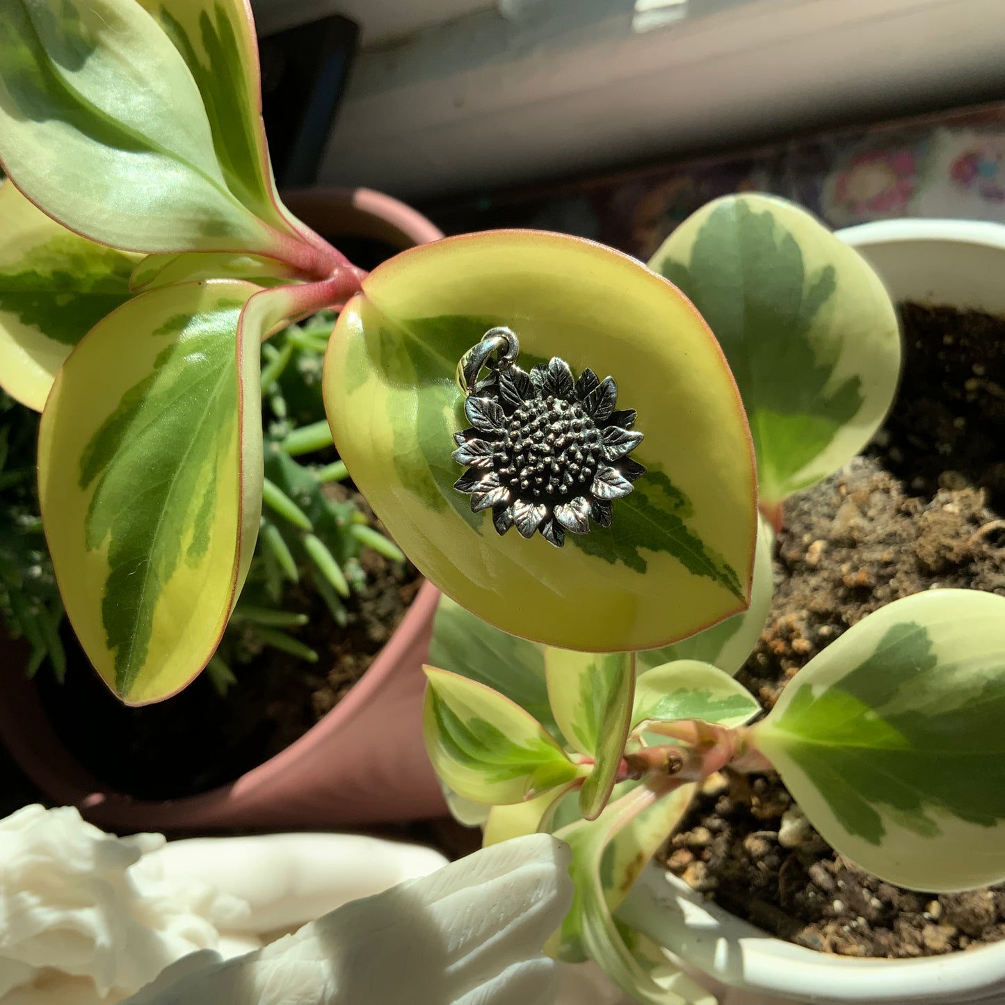 Sunflower Pendant