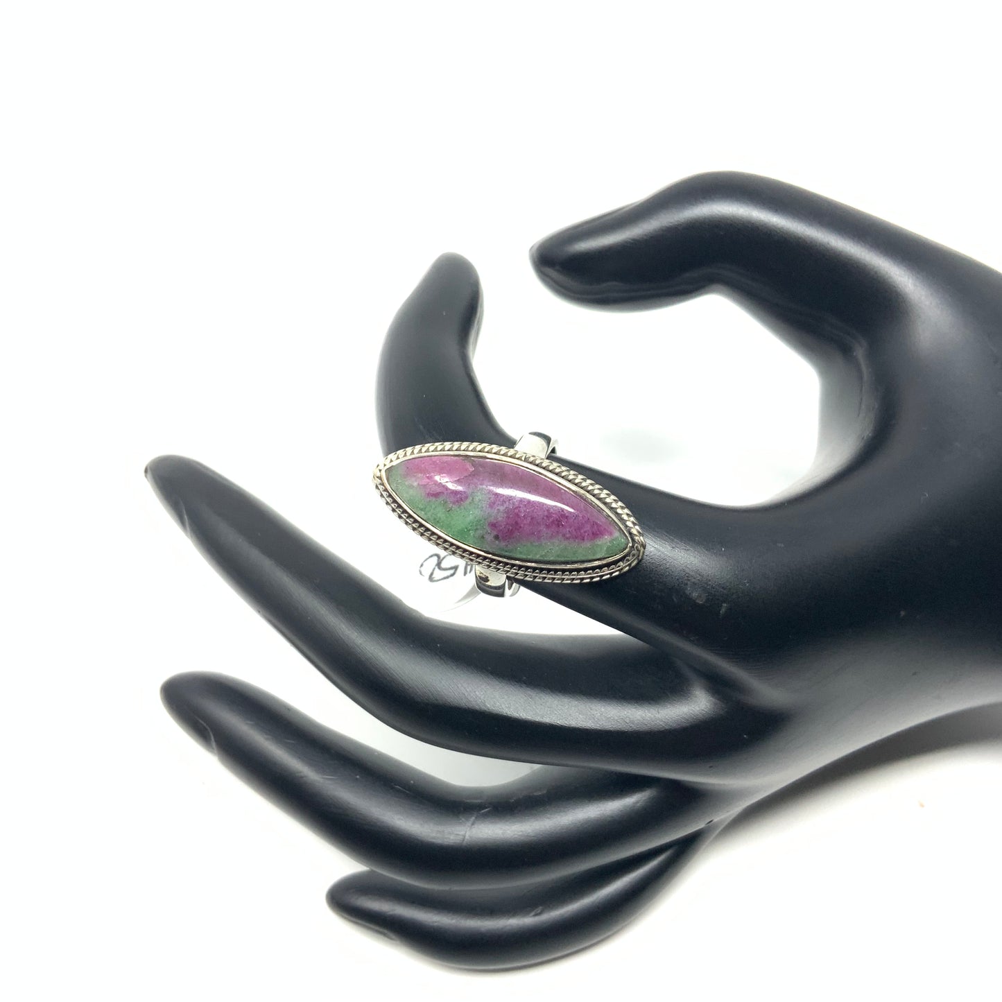 Ruby Zoisite Ring, size 5