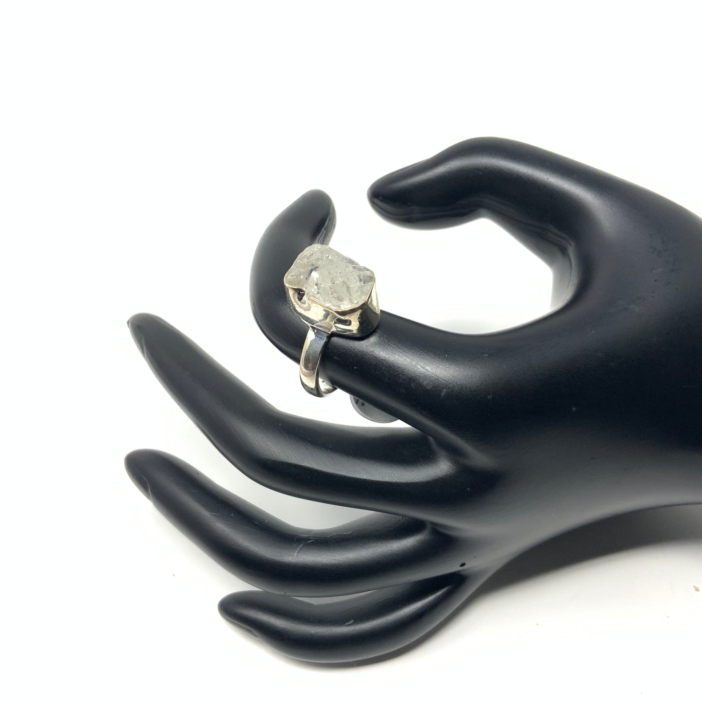 Herkimer Diamond Ring, size 6